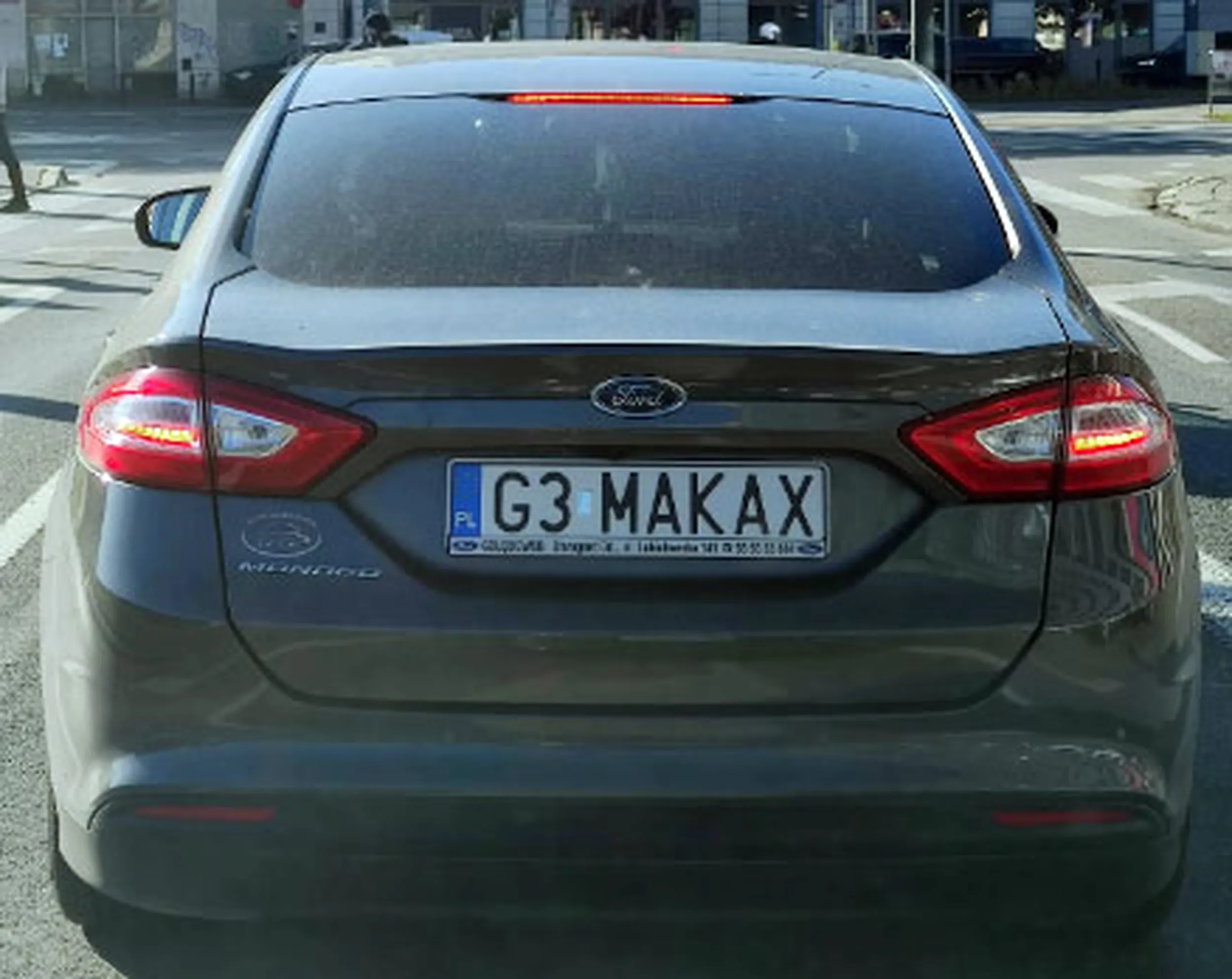 Fajny numer, blacha G3 MAKAX