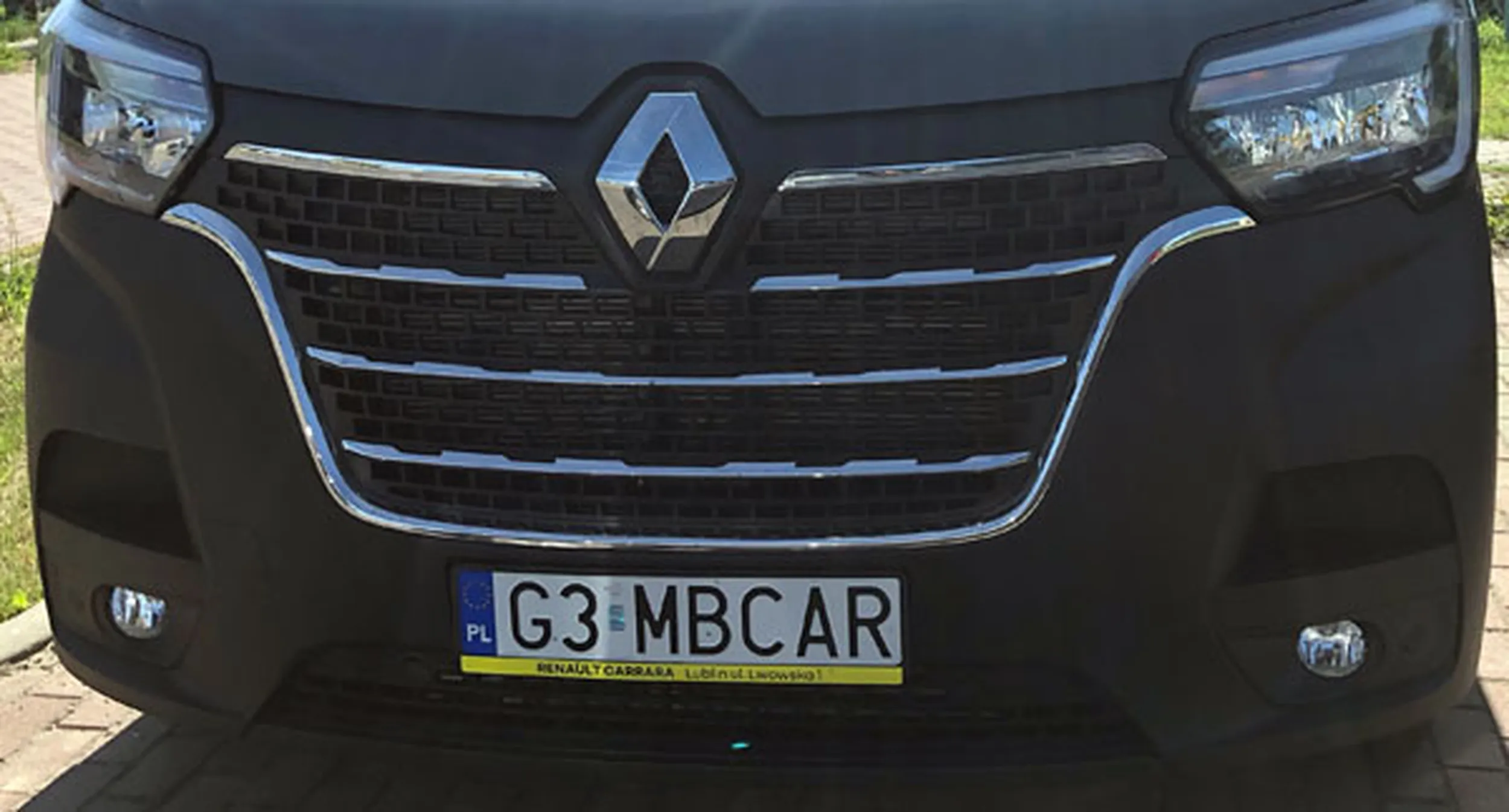 Fajny numer, blacha G3 MBCAR