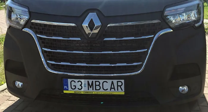 Fajny numer, blacha G3 MBCAR