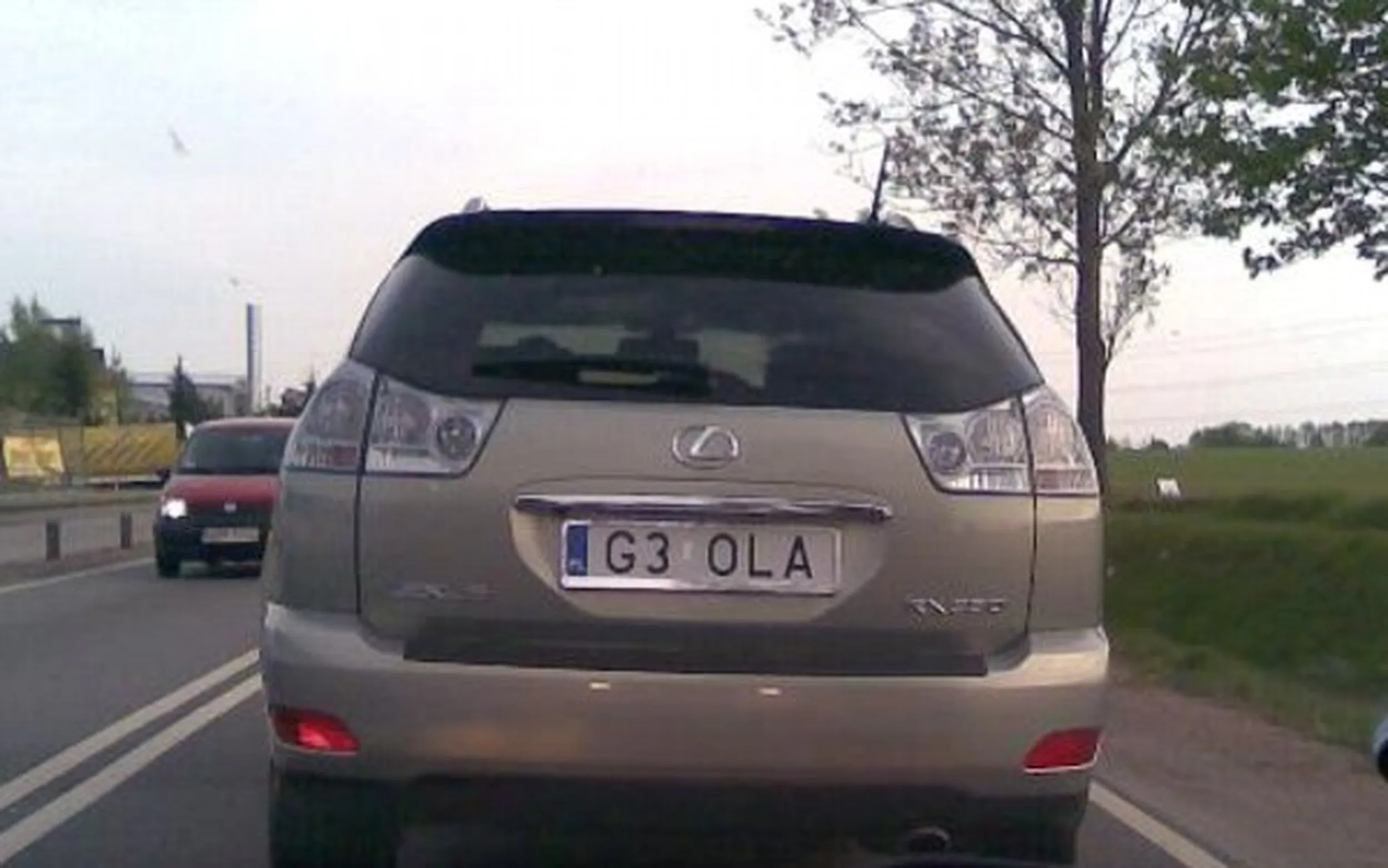 Fajny numer, blacha G3 OLA