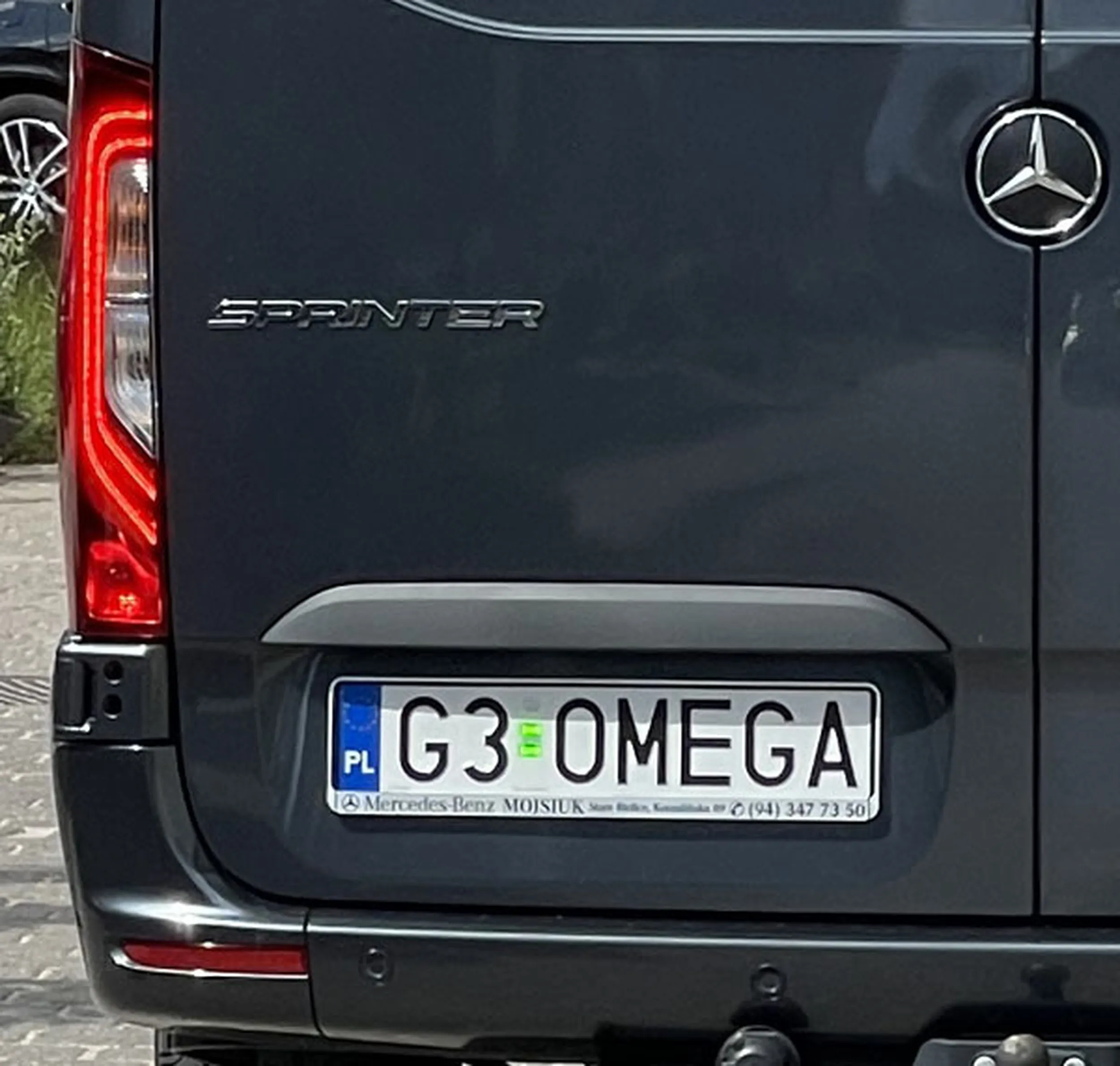 Fajny numer, blacha G3 OMEGA