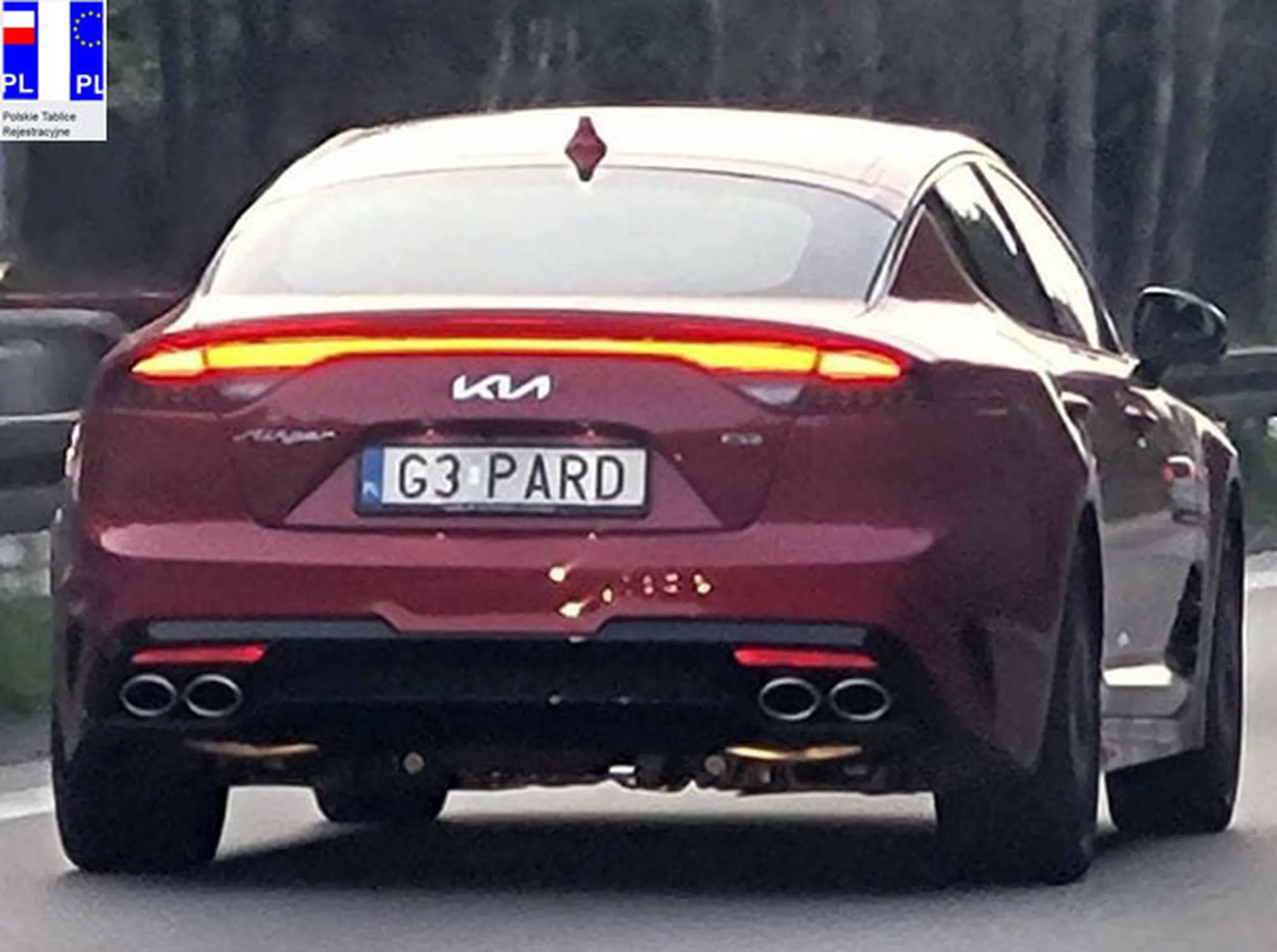 Fajny numer, blacha G3 PARD