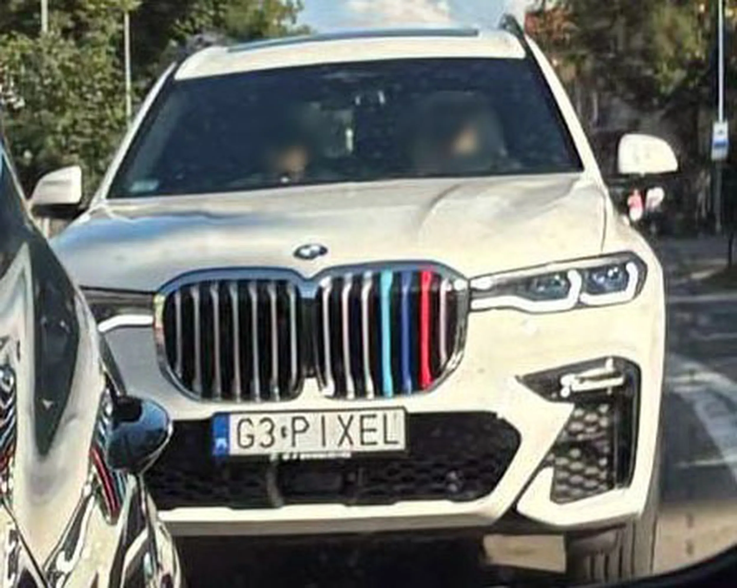 Fajny numer, blacha G3 PIXEL