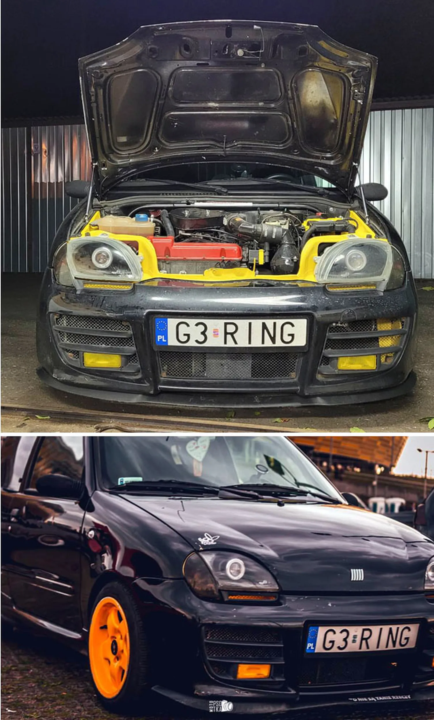 Fajny numer, blacha G3 RING