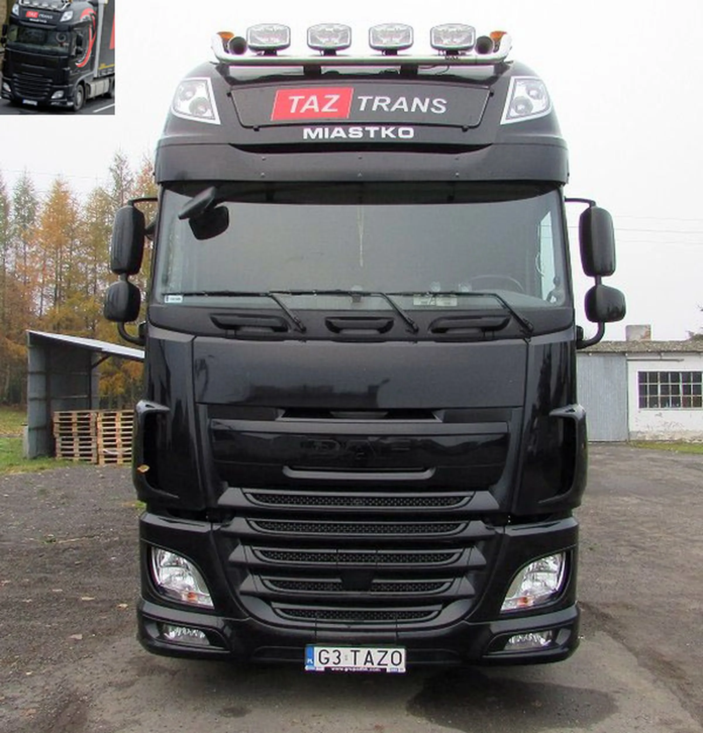 Fajny numer, blacha G3 TAZO