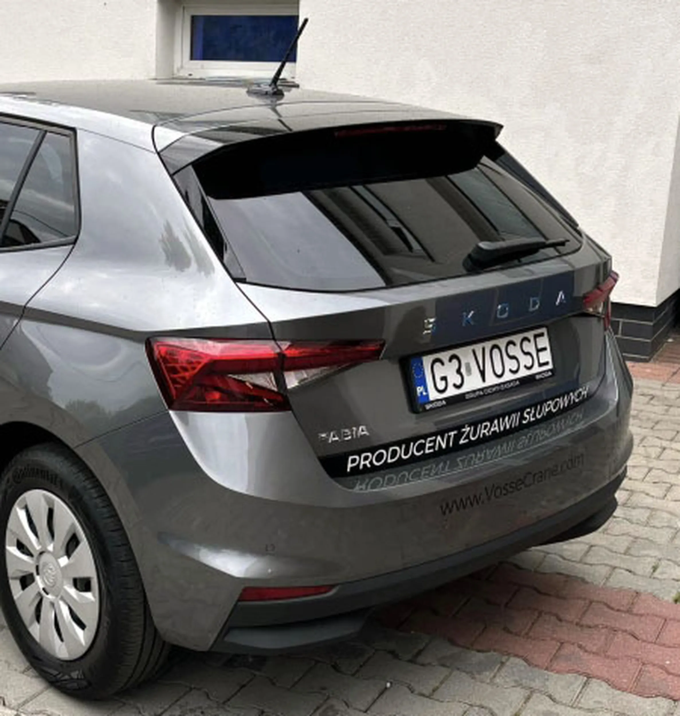 Fajny numer, blacha G3 VOSSE