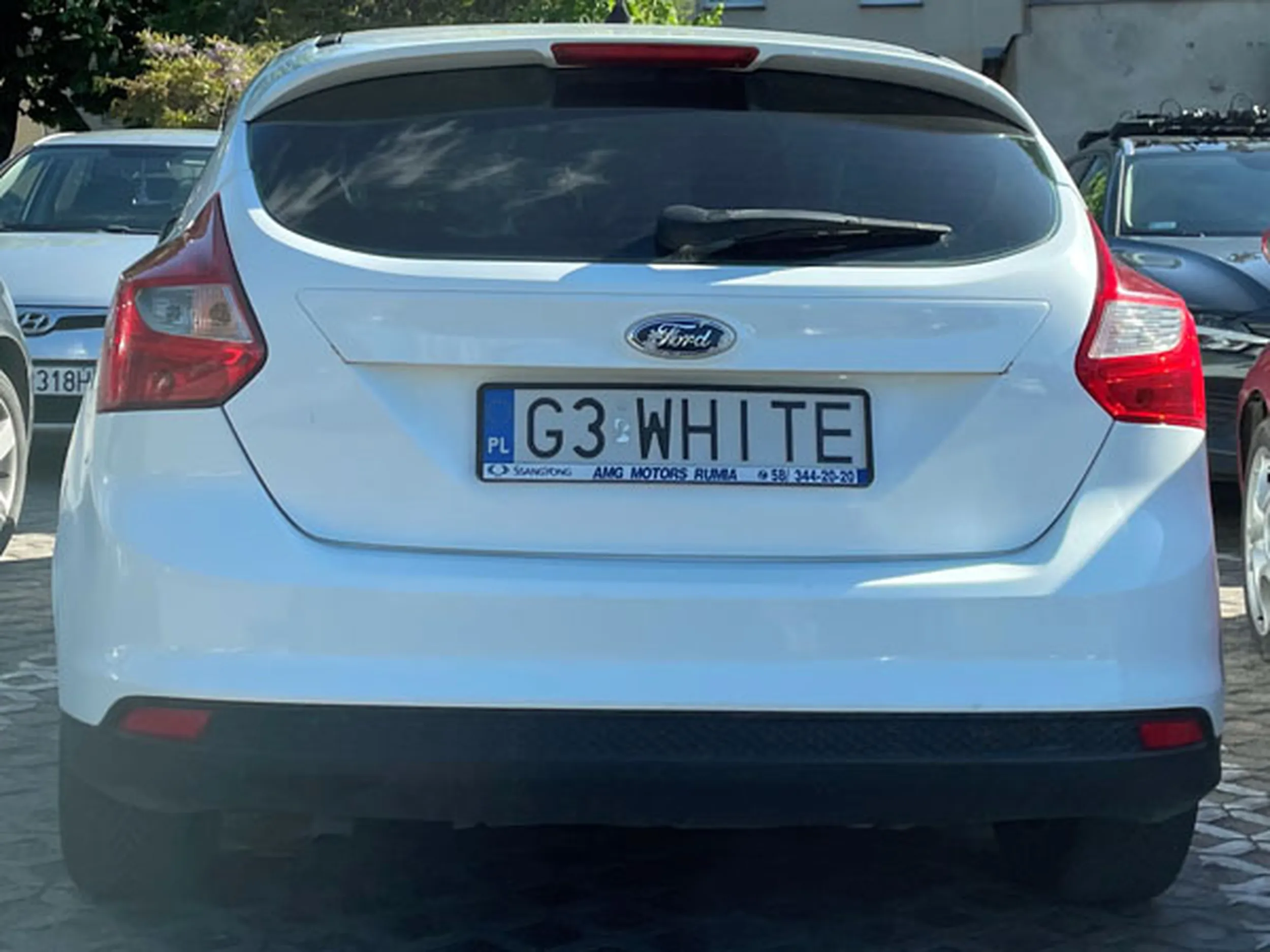 Fajny numer, blacha G3 WHITE