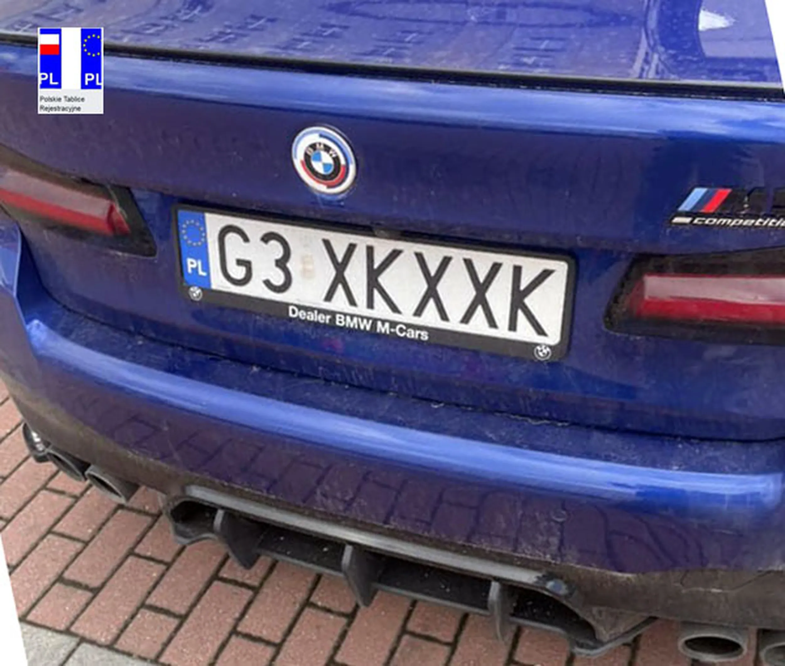 Fajny numer, blacha G3 XKXXK