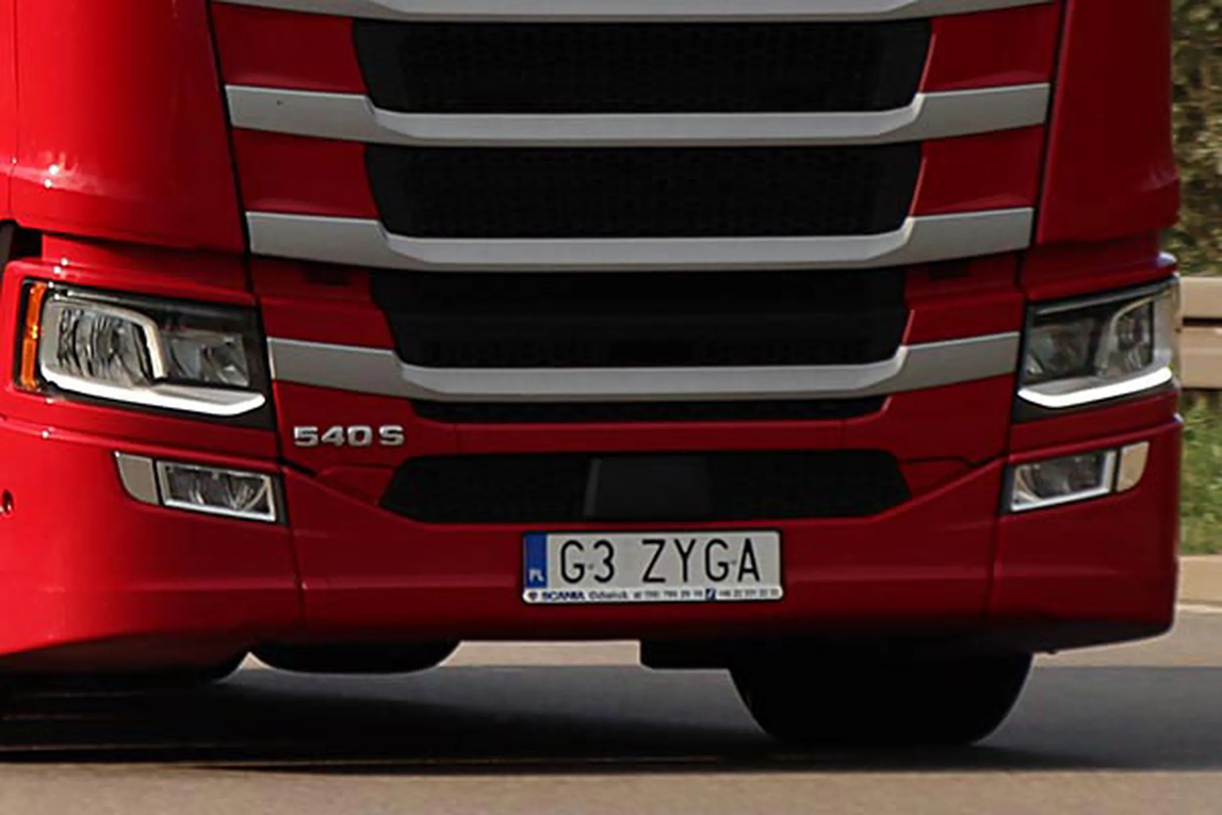 Fajny numer, blacha G3 ZYGA