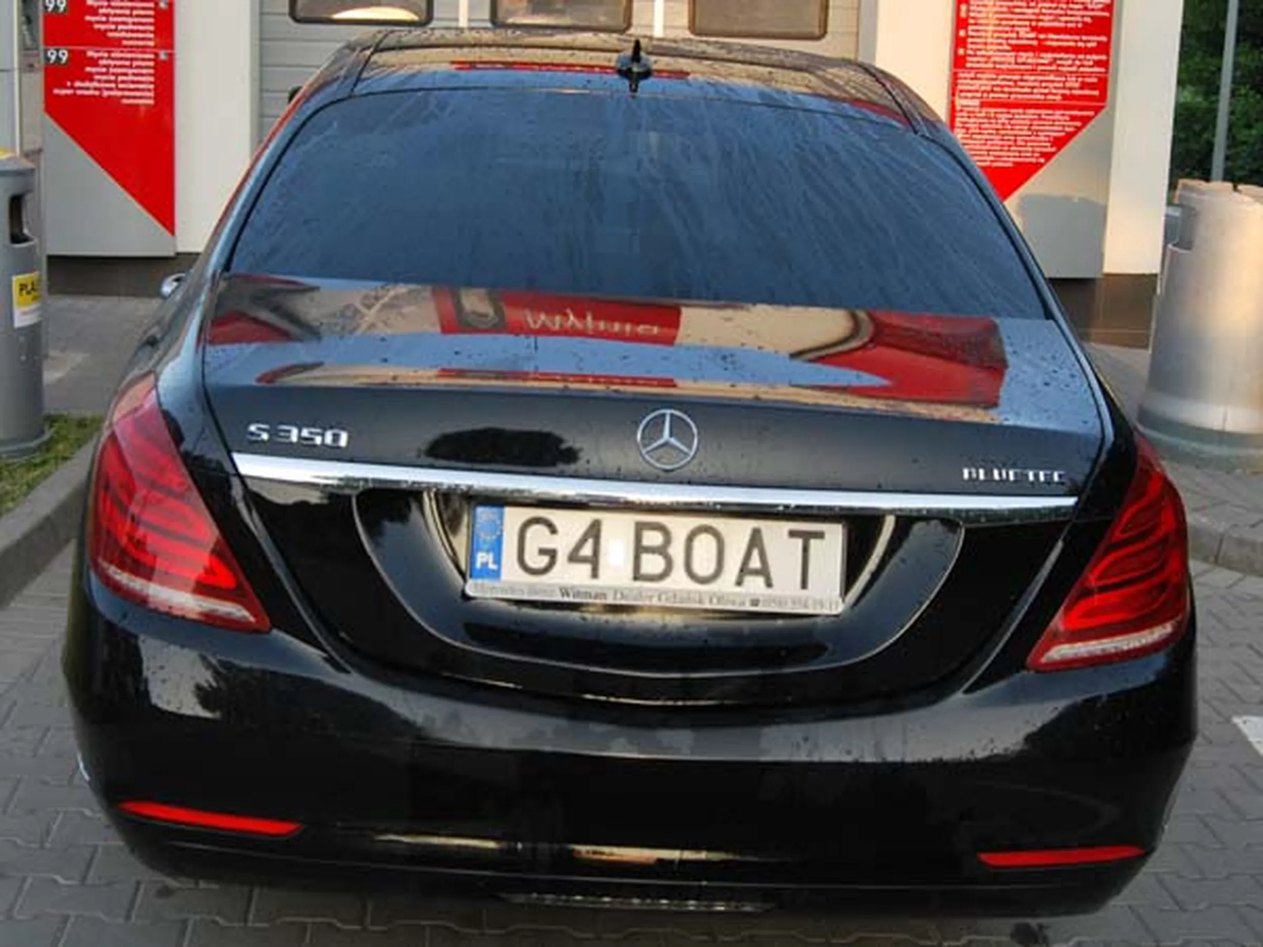 Fajny numer, blacha G4 BOAT