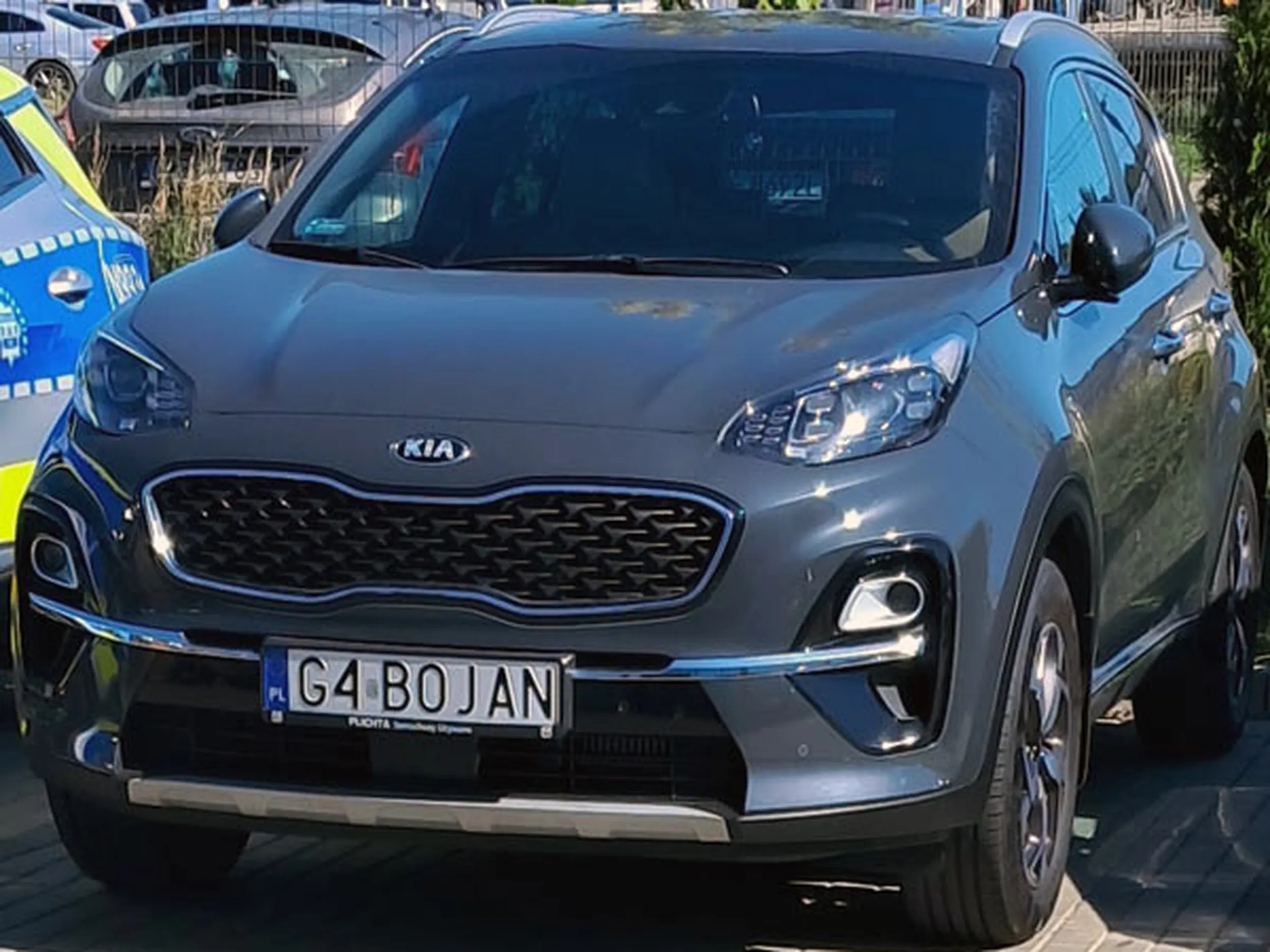 Fajny numer, blacha G4 BOJAN