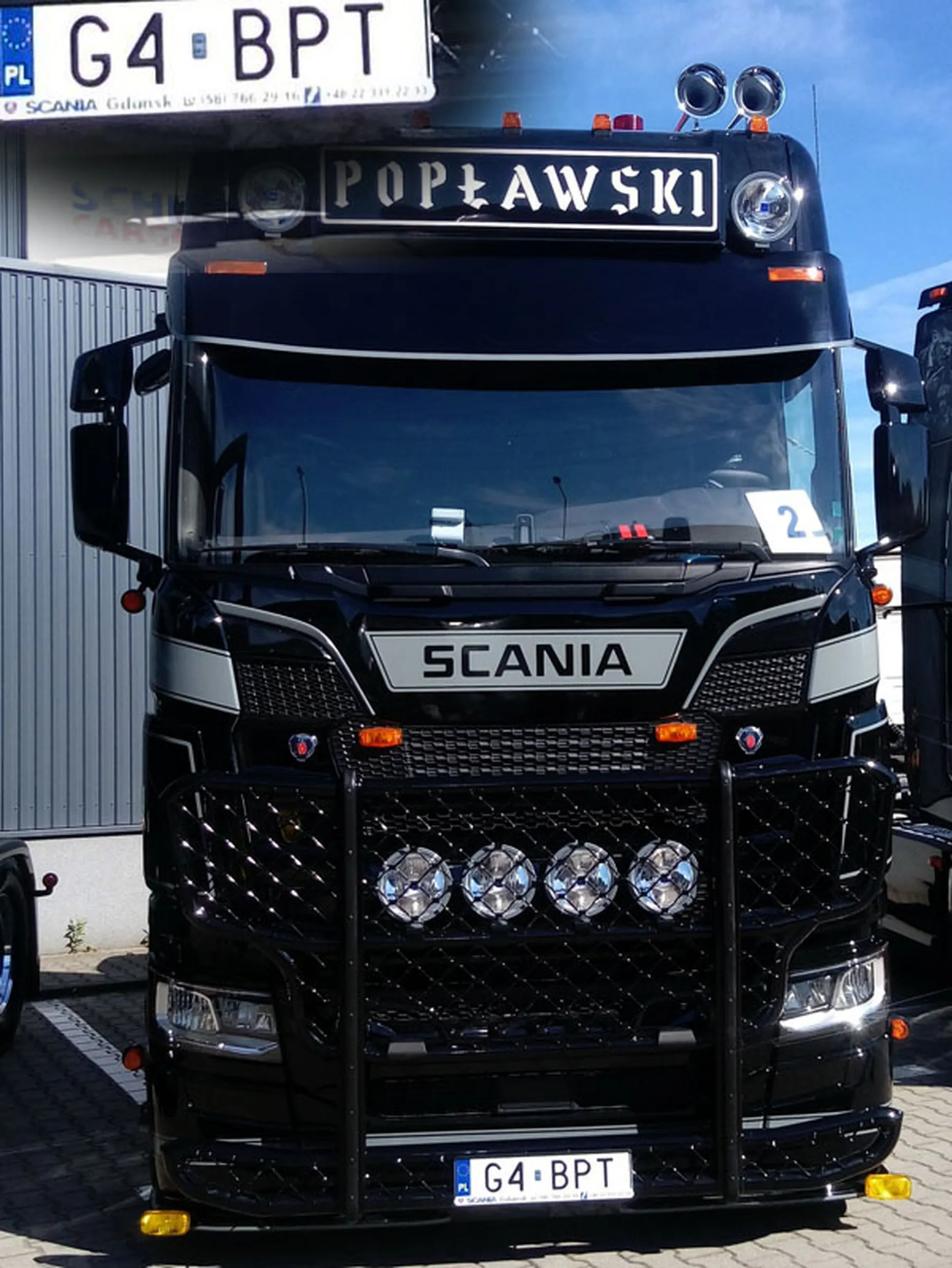 Fajny numer, blacha G4 BPT