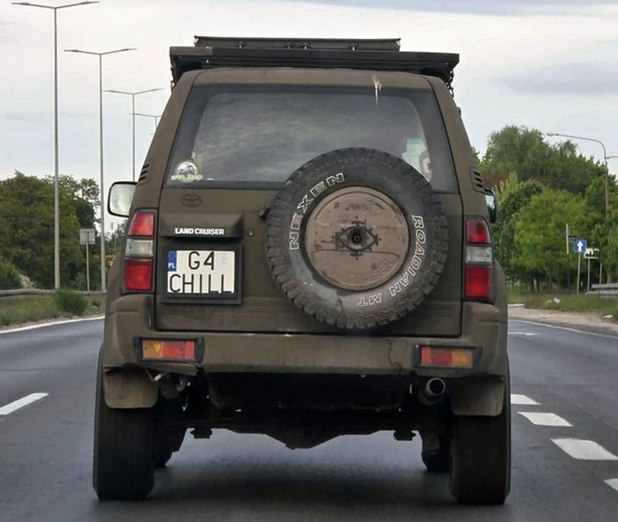 Fajny numer, blacha G4 CHILL