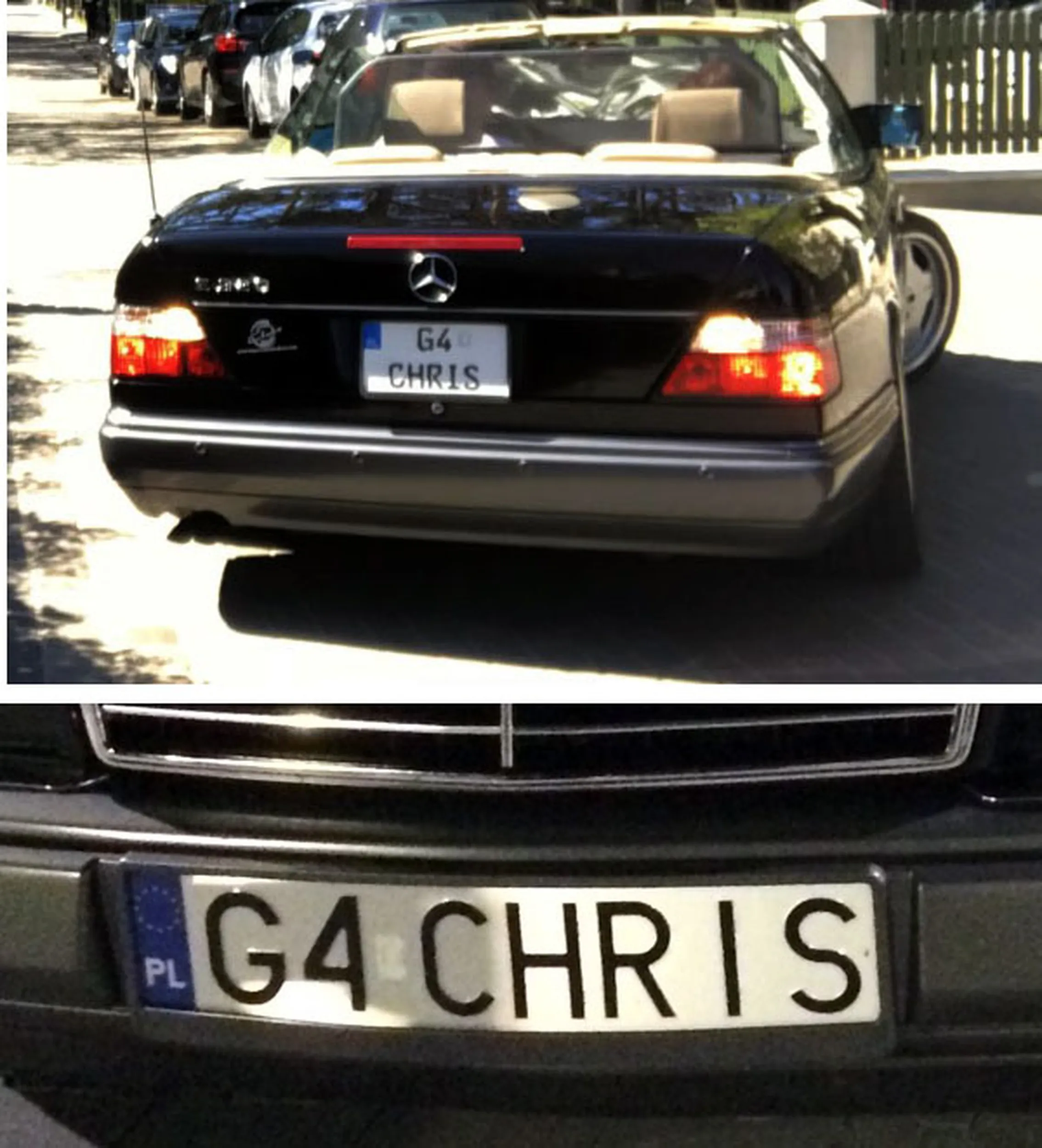 Fajny numer, blacha G4 CHRIS