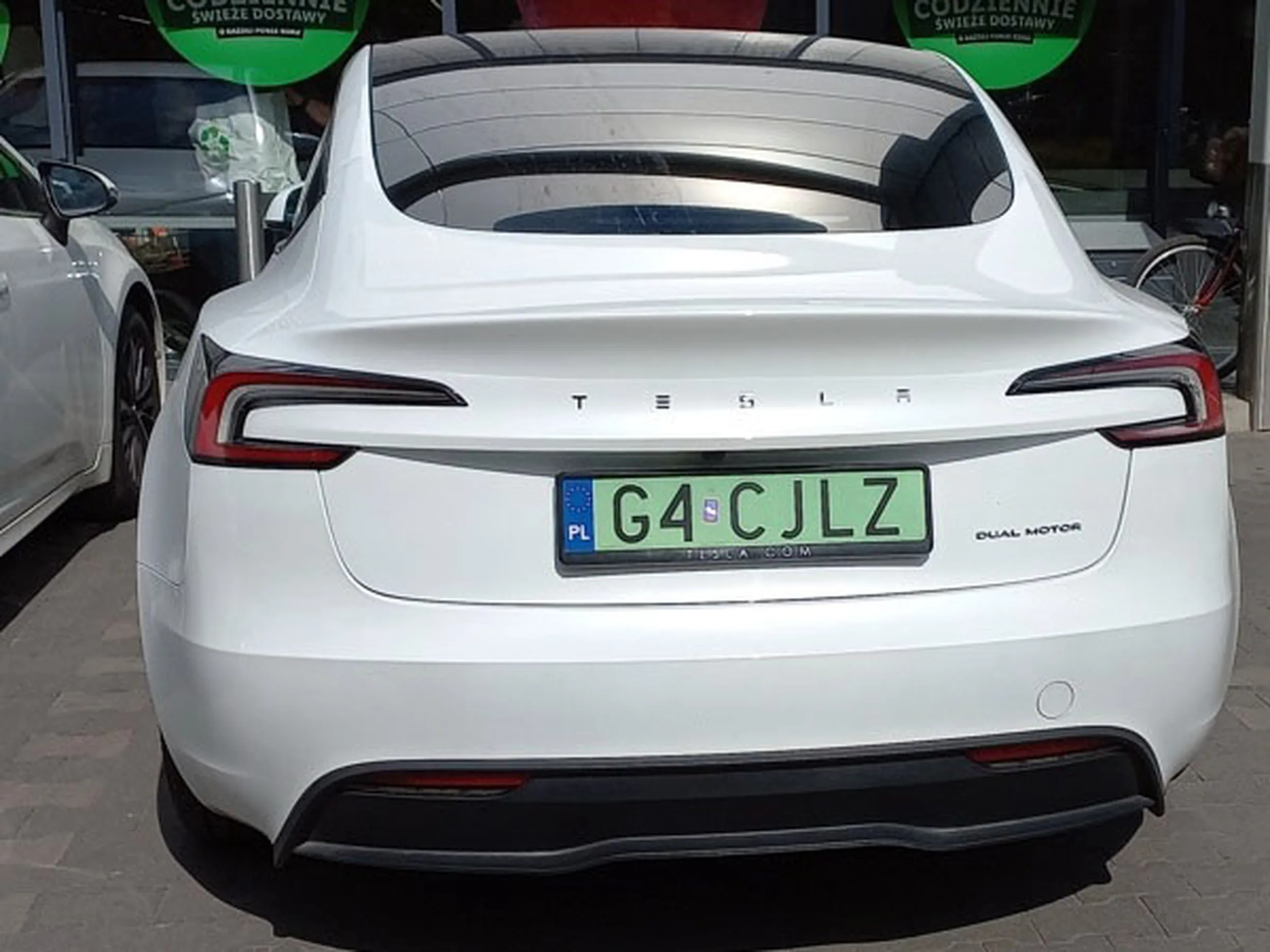 Fajny numer, blacha G4 CJLZ