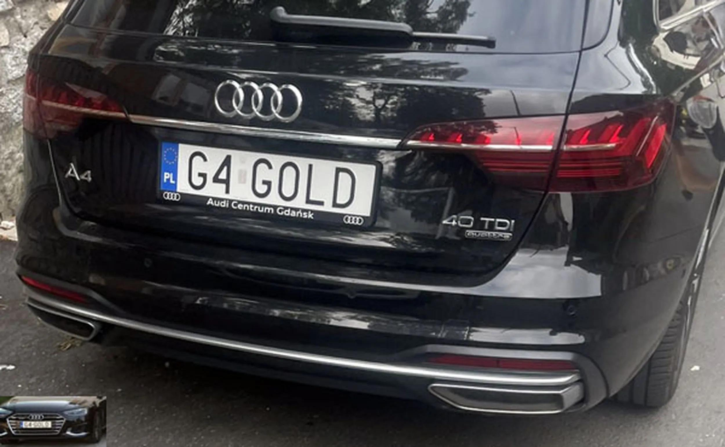 Fajny numer, blacha G4 GOLD