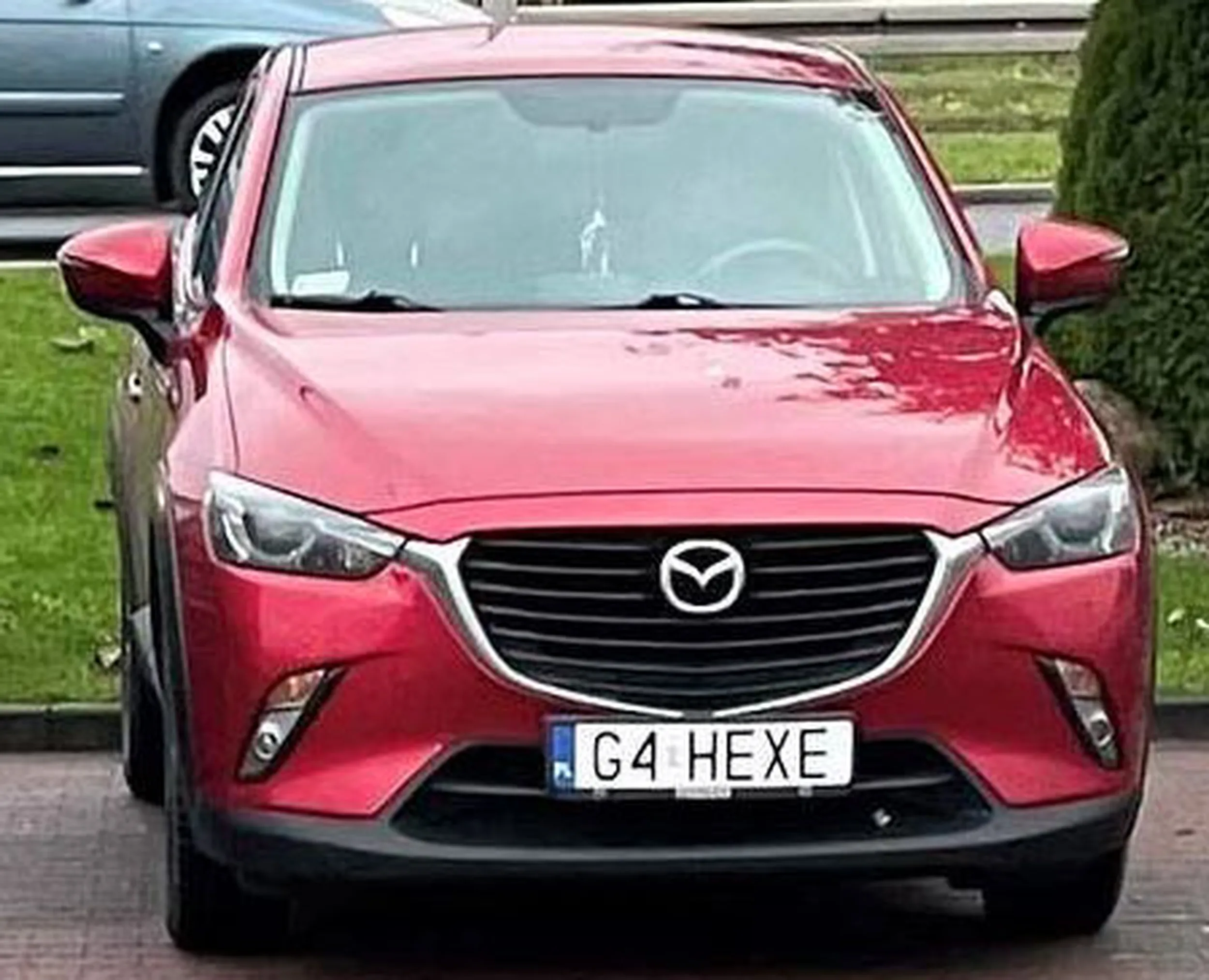 Fajny numer, blacha G4 HEXE