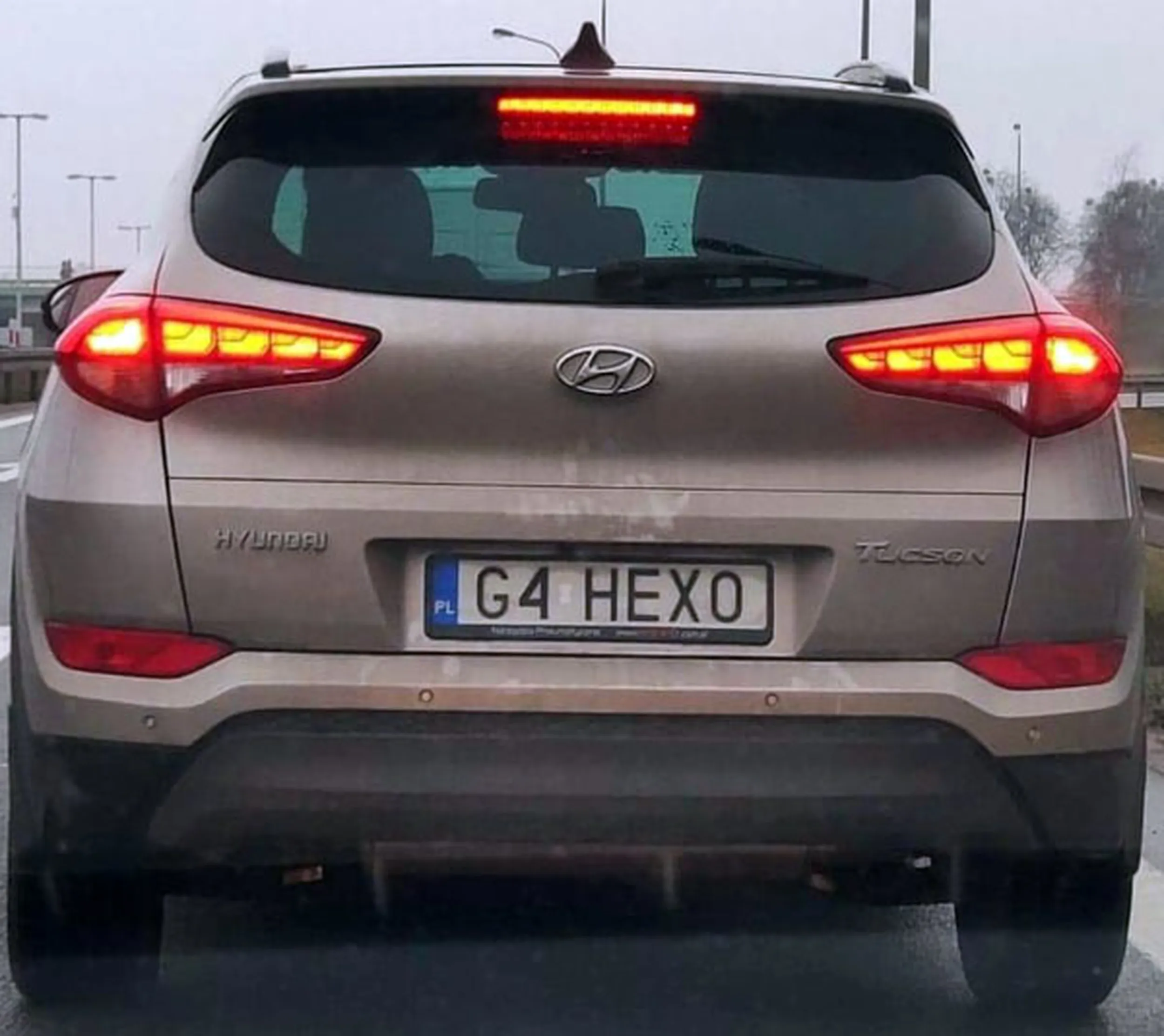 Fajny numer, blacha G4 HEXO