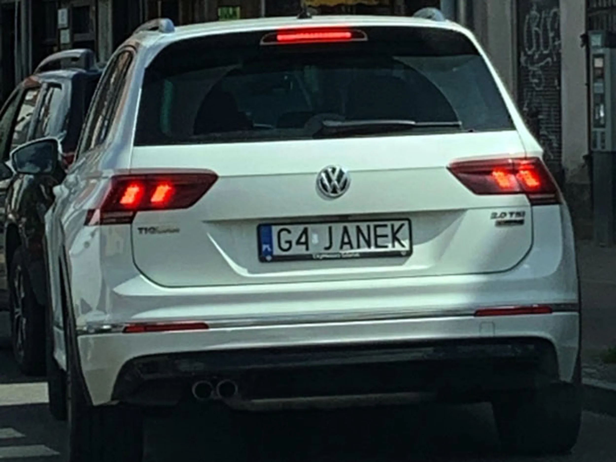 Fajny numer, blacha G4 JANEK
