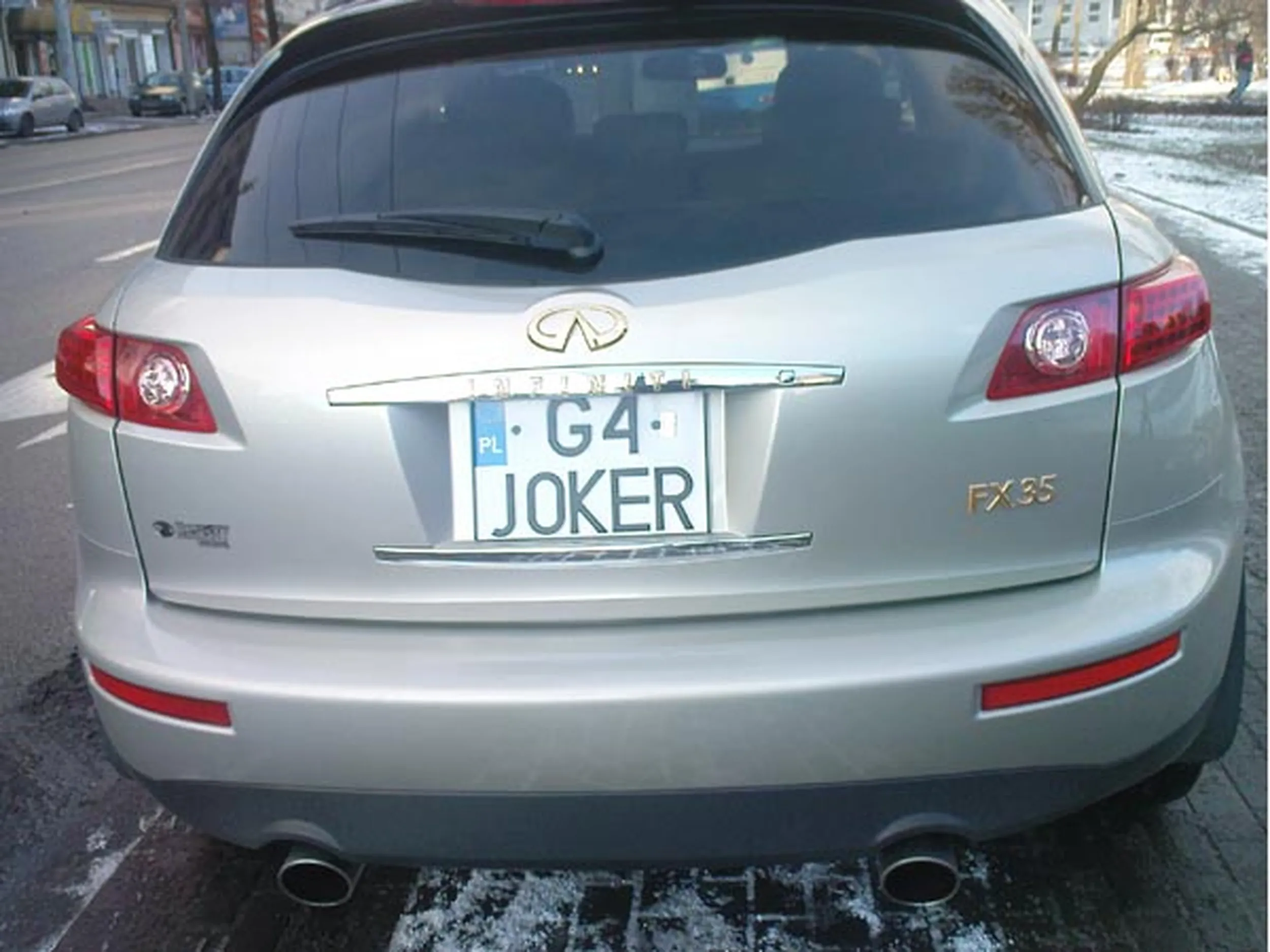 Fajny numer, blacha G4 JOKER