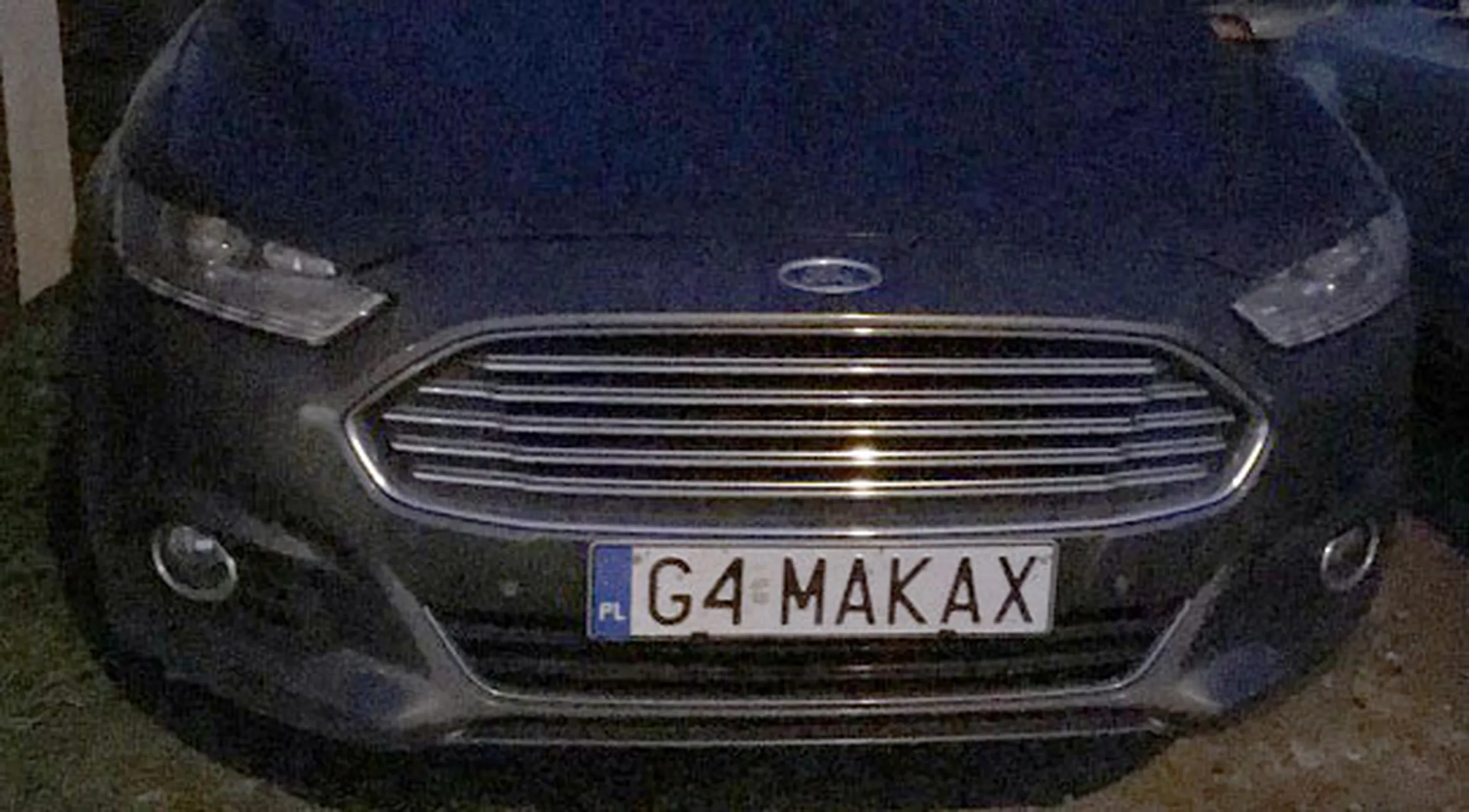 Fajny numer, blacha G4 MAKAX