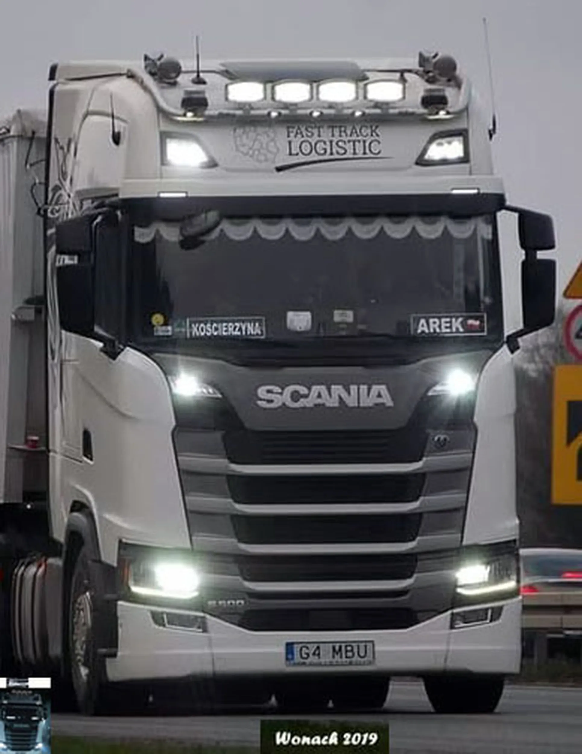 Fajny numer, blacha G4 MBU