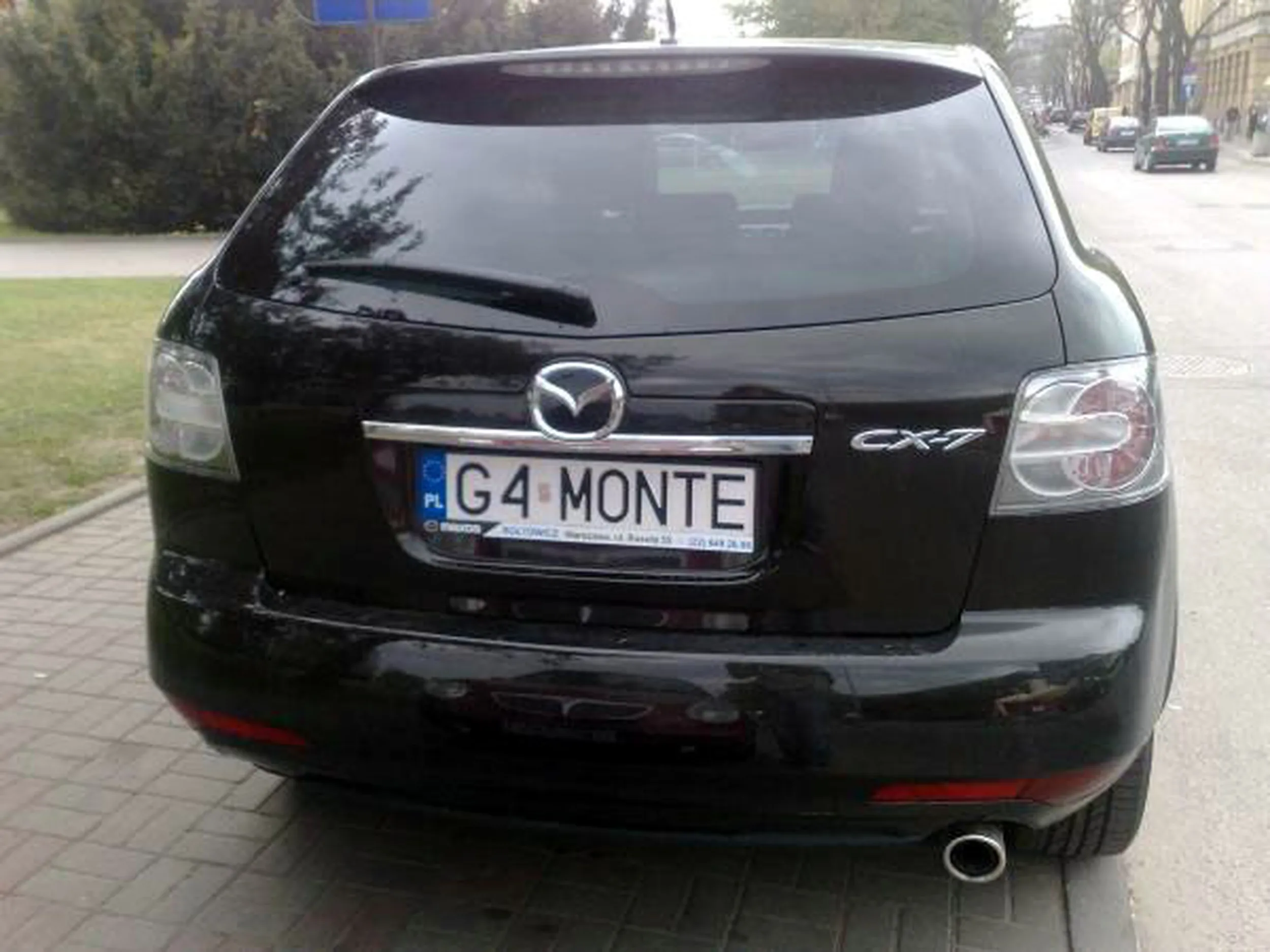 Fajny numer, blacha G4 MONTE