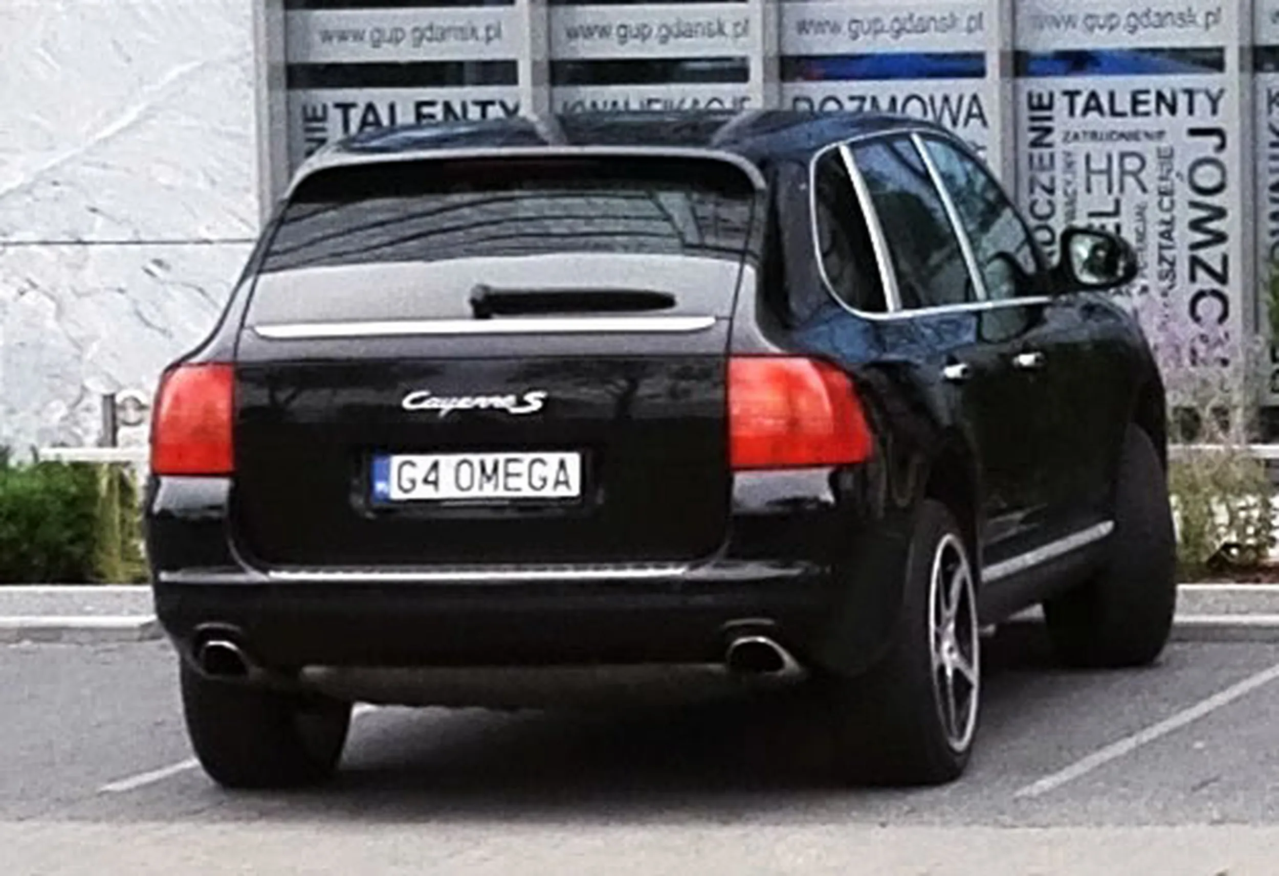 Fajny numer, blacha G4 OMEGA