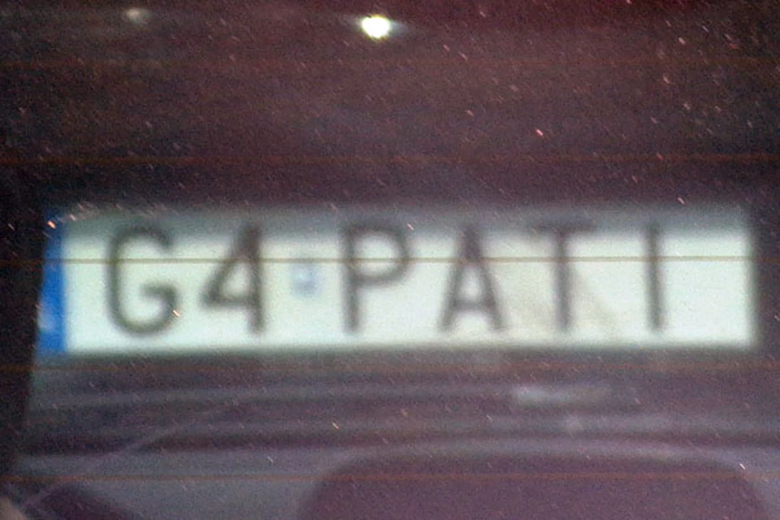 Fajny numer, blacha G4 PATI