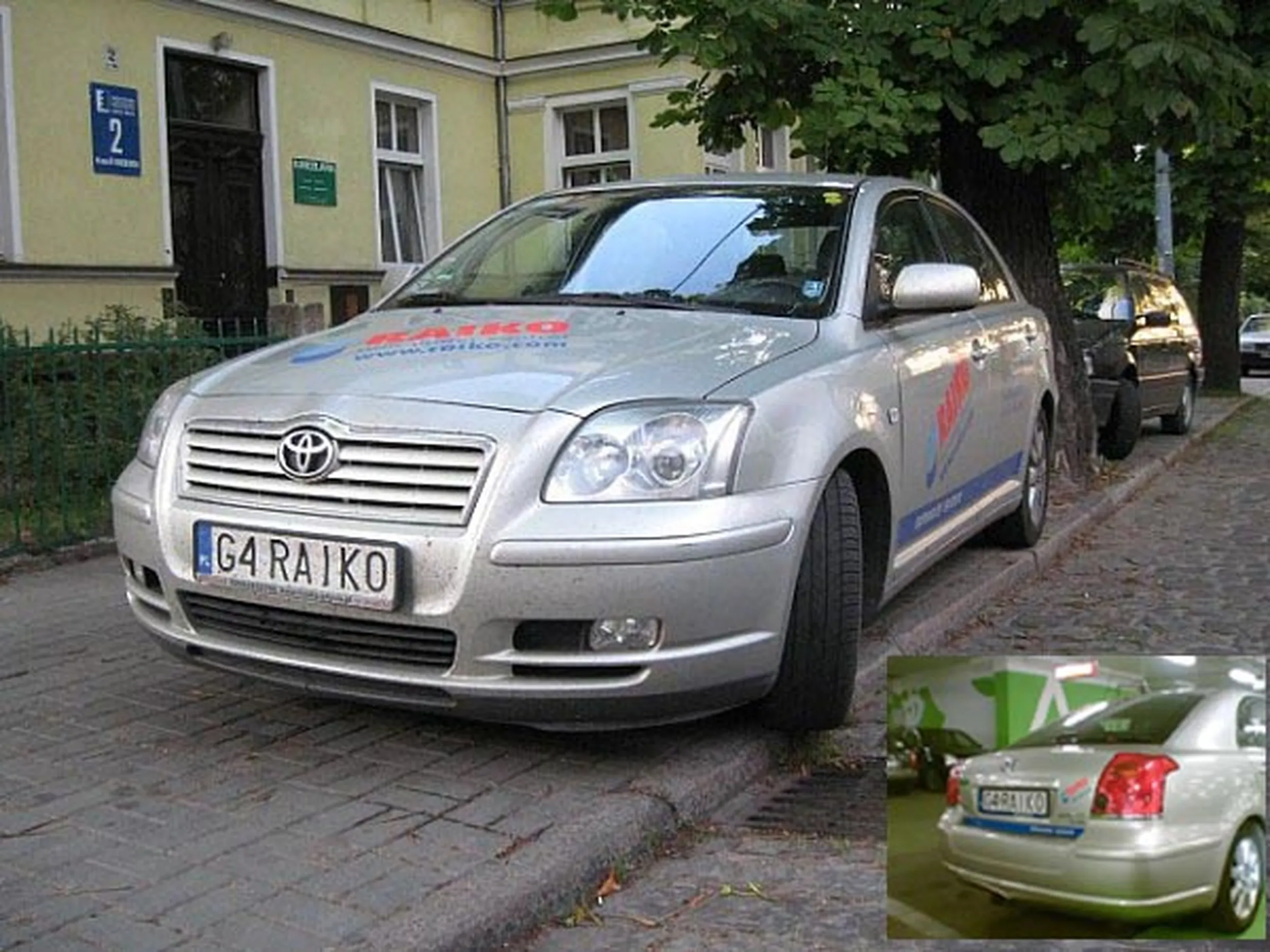 Fajny numer, blacha G4 RAIKO