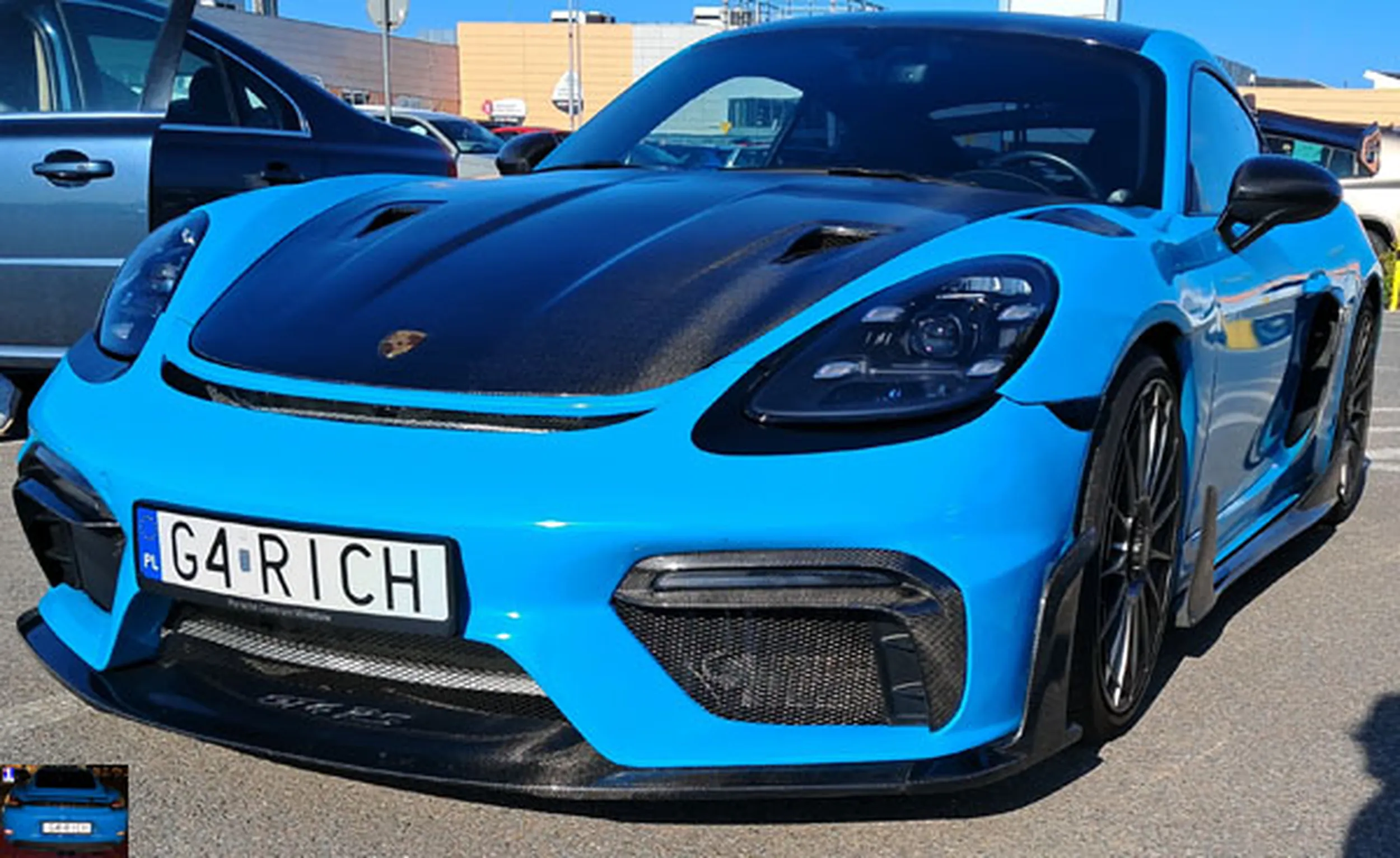 Fajny numer, blacha G4 RICH