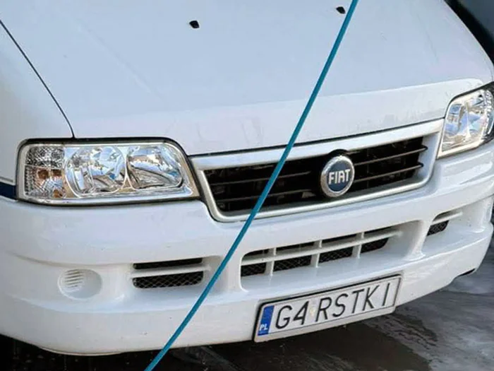 Fajny numer, blacha G4 RSTKI