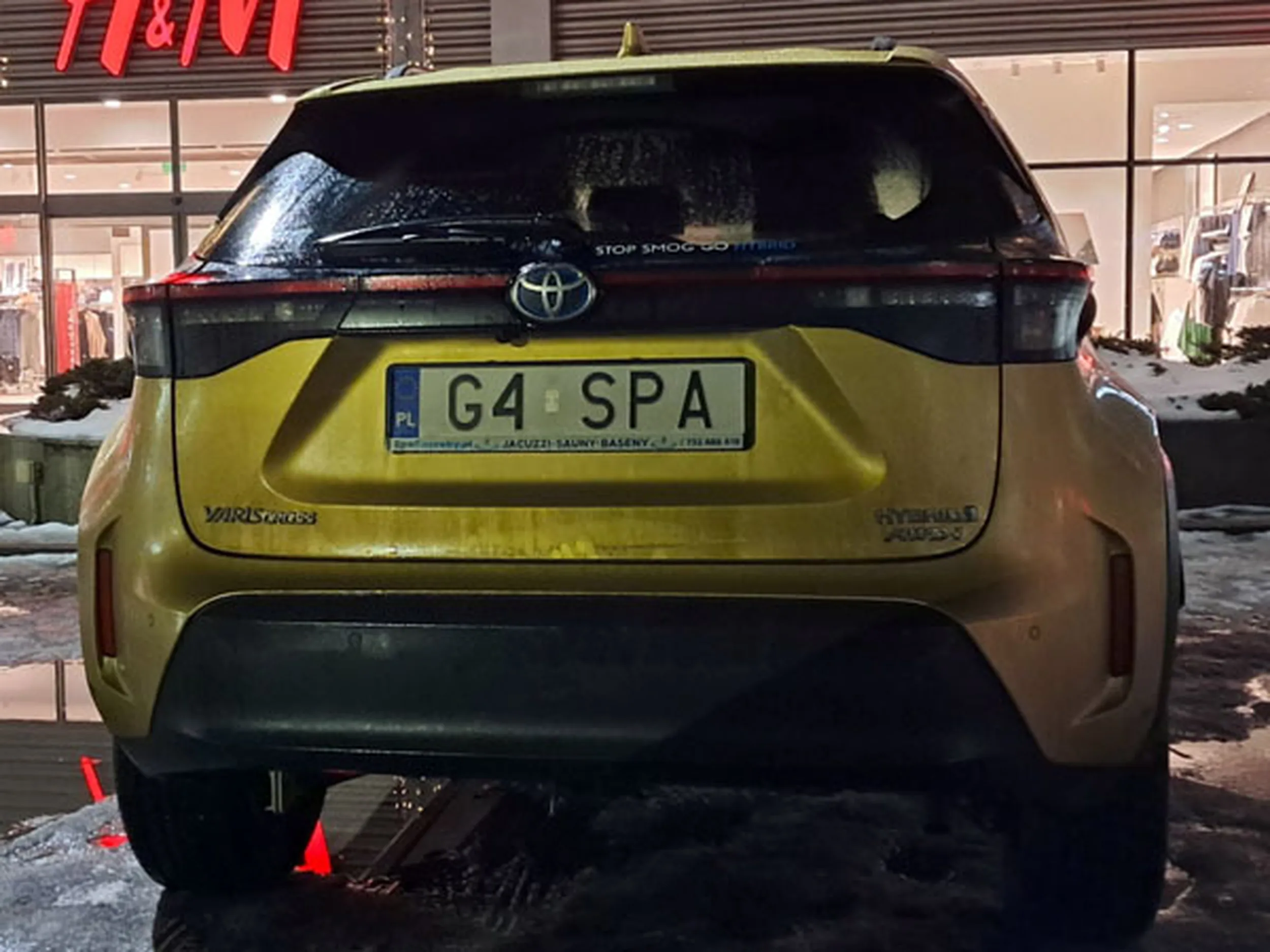 Fajny numer, blacha G4 SPA