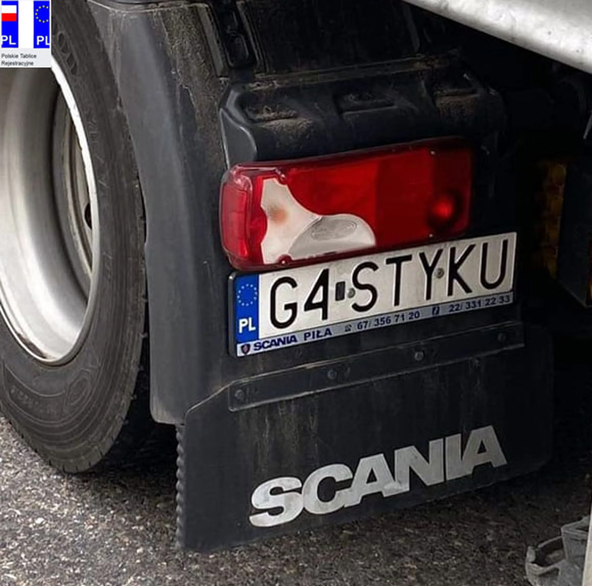 Fajny numer, blacha G4 STYKU