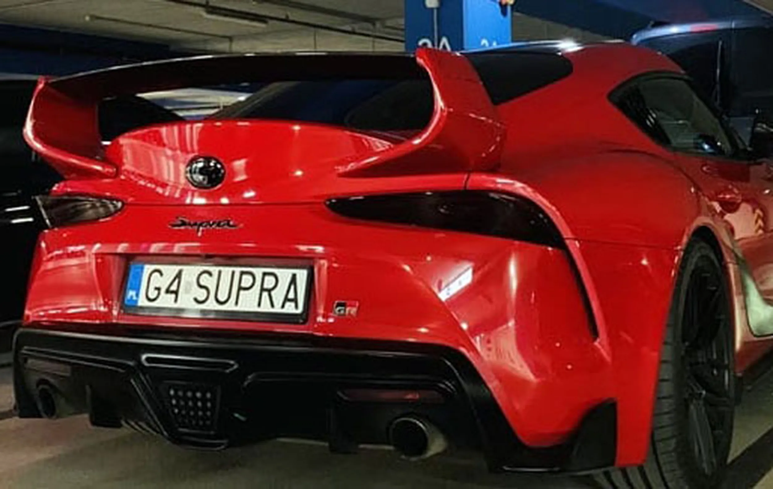 Fajny numer, blacha G4 SUPRA