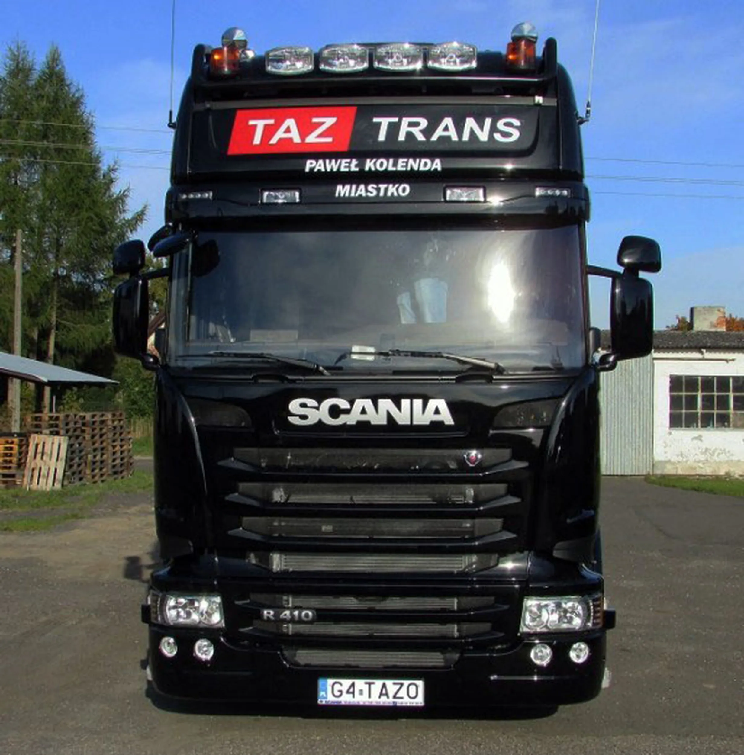 Fajny numer, blacha G4 TAZO