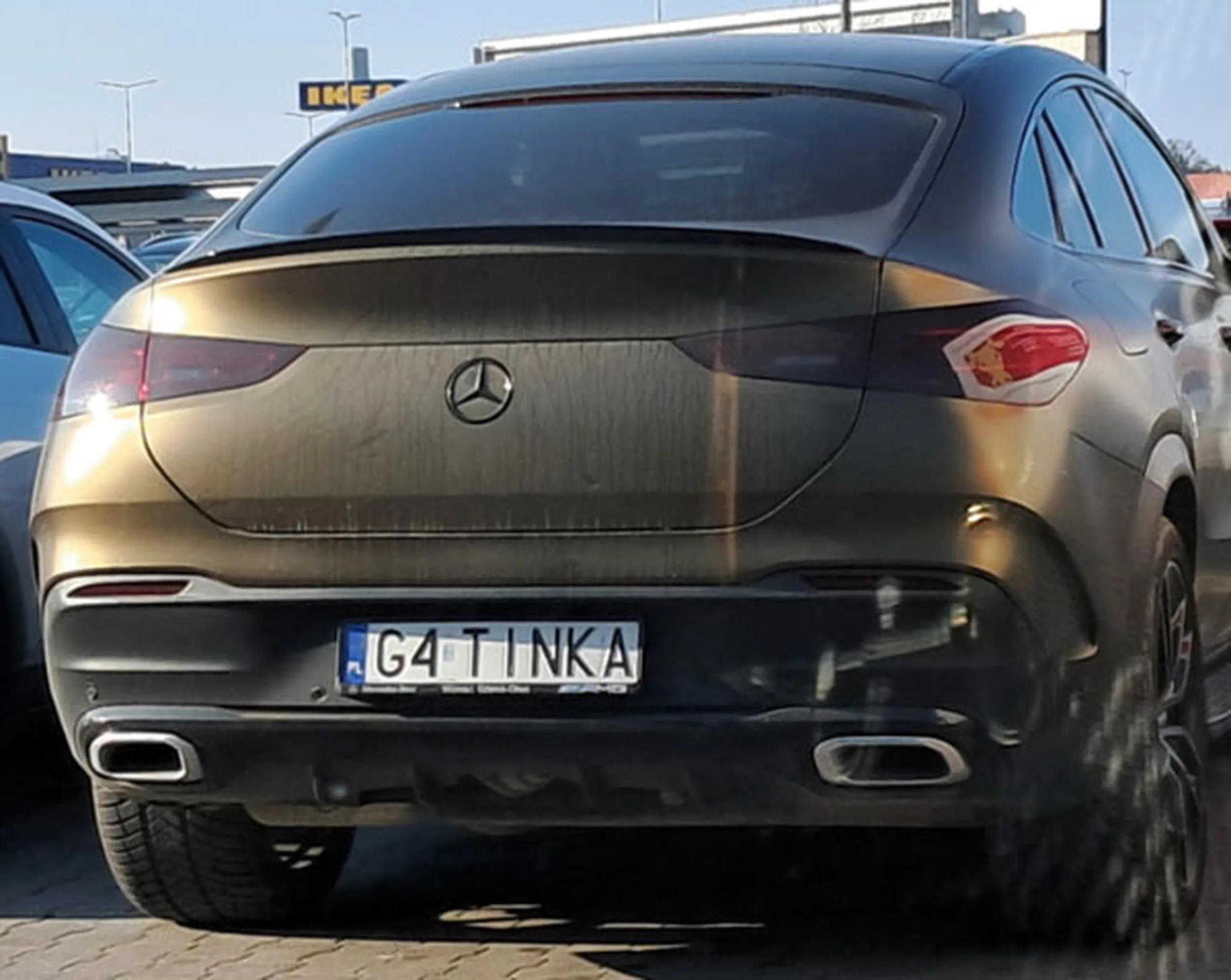Fajny numer, blacha G4 TINKA