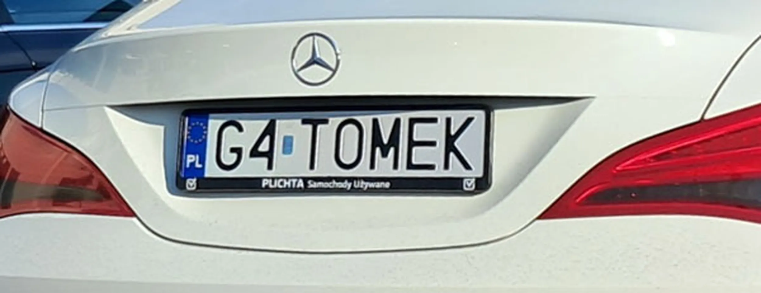 Fajny numer, blacha G4 TOMEK