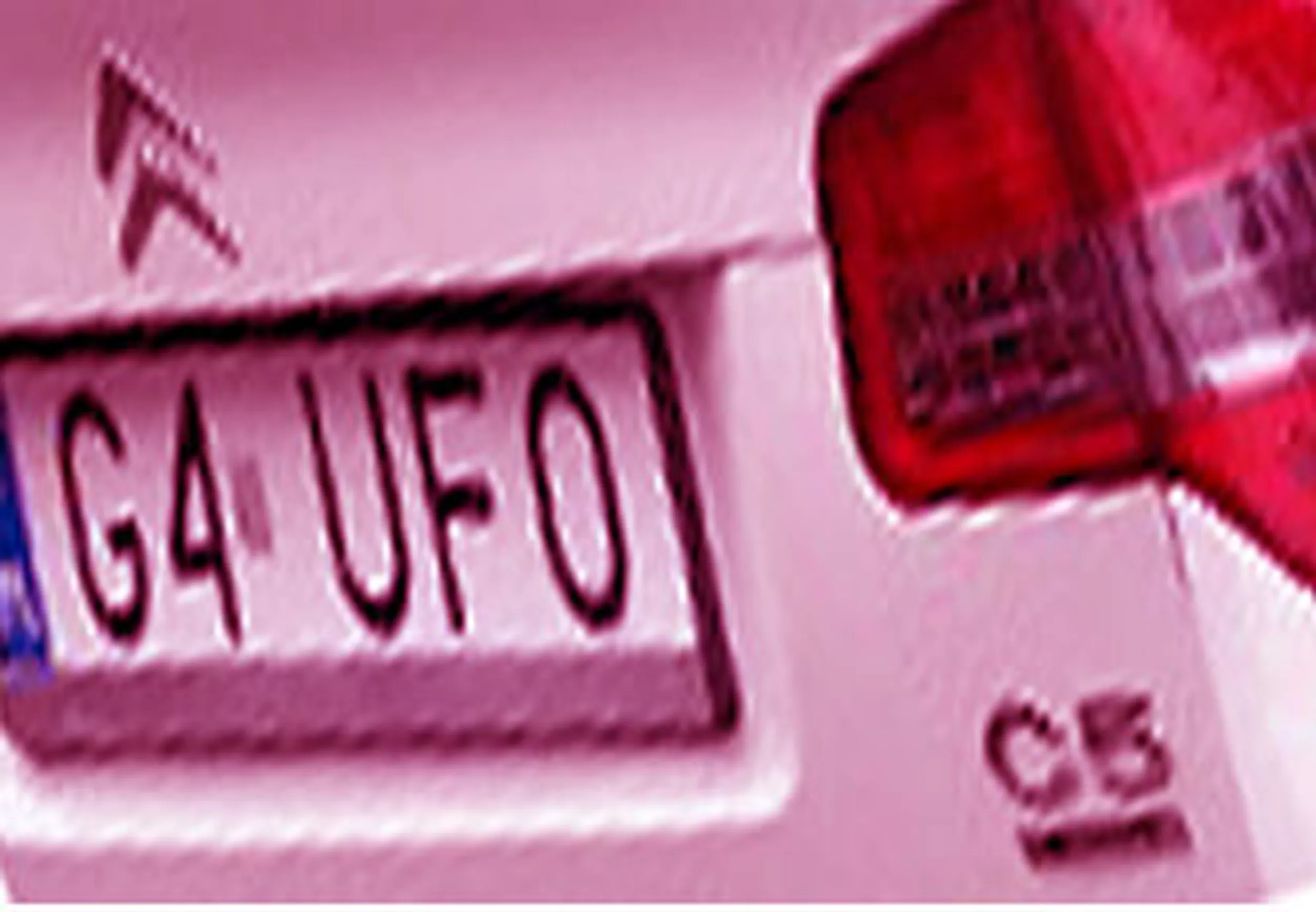 Fajny numer, blacha G4 UFO