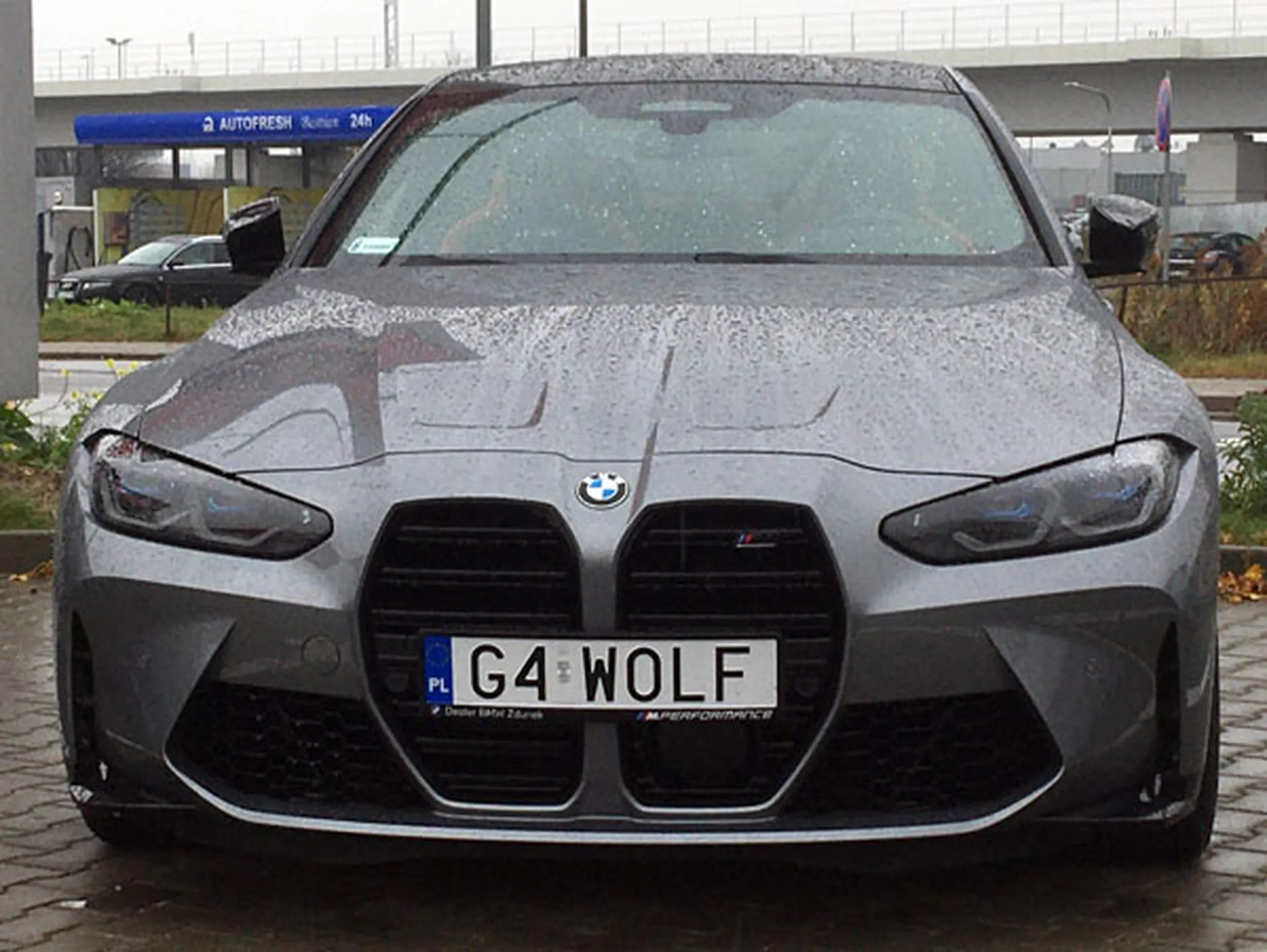 Fajny numer, blacha G4 WOLF