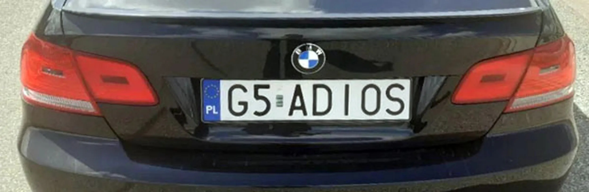 Fajny numer, blacha G5 ADIOS