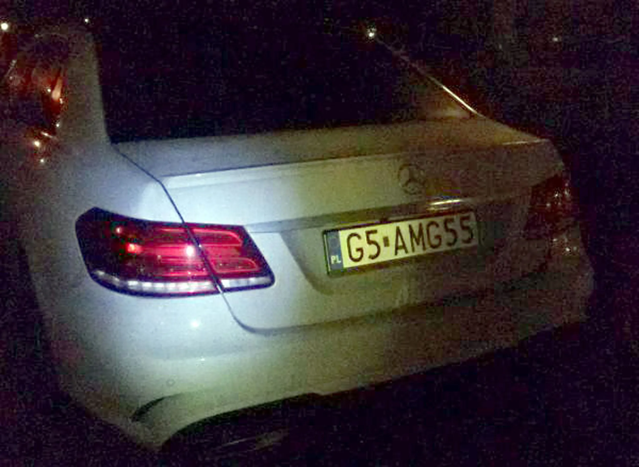 Fajny numer, blacha G5 AMG55