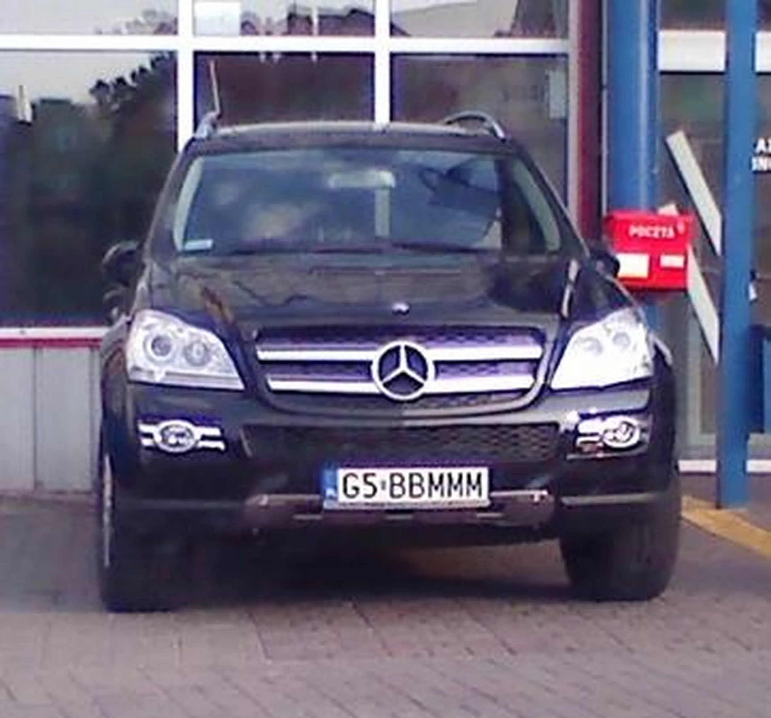 Fajny numer, blacha G5 BBMMM