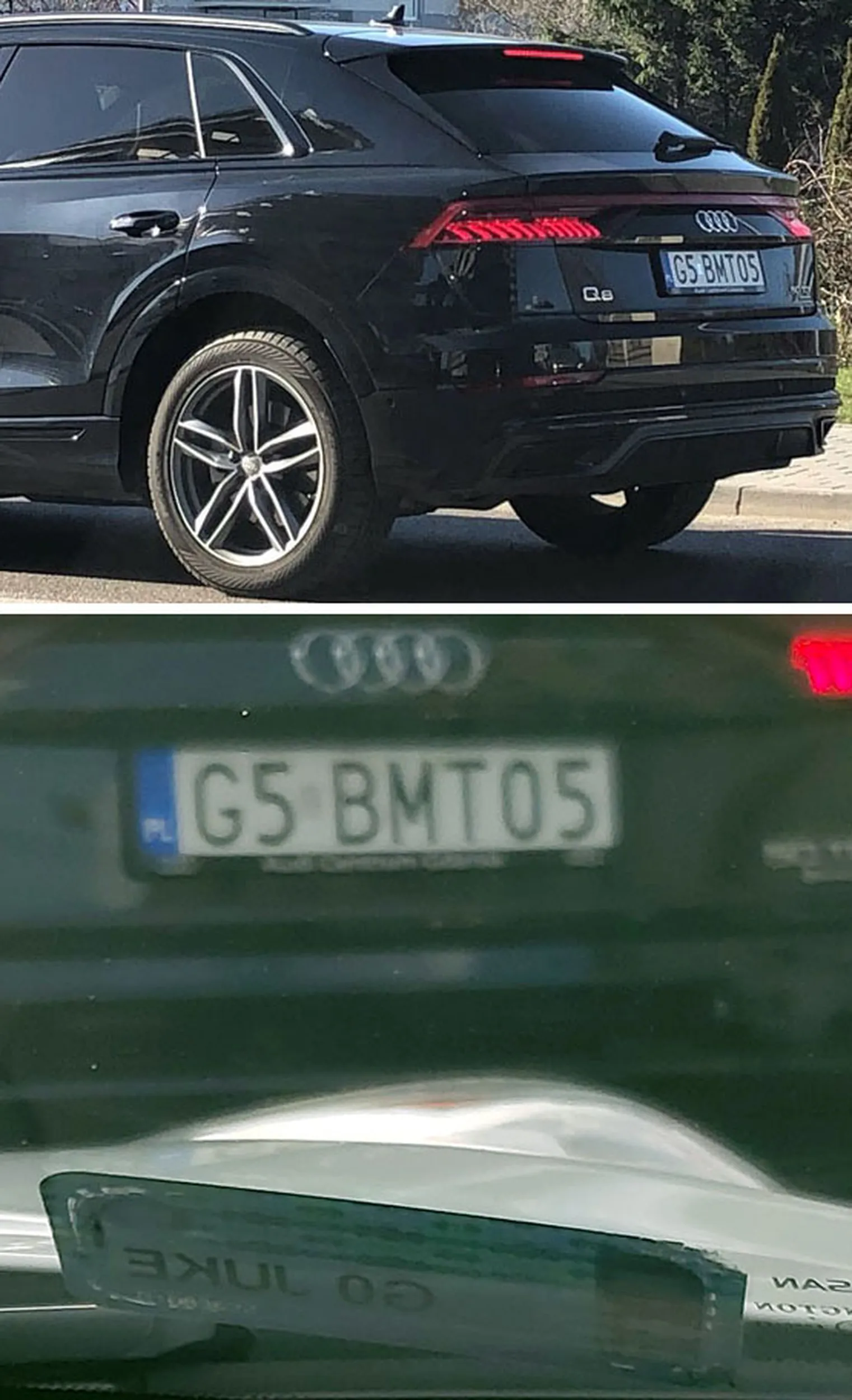 Fajny numer, blacha G5 BMT05