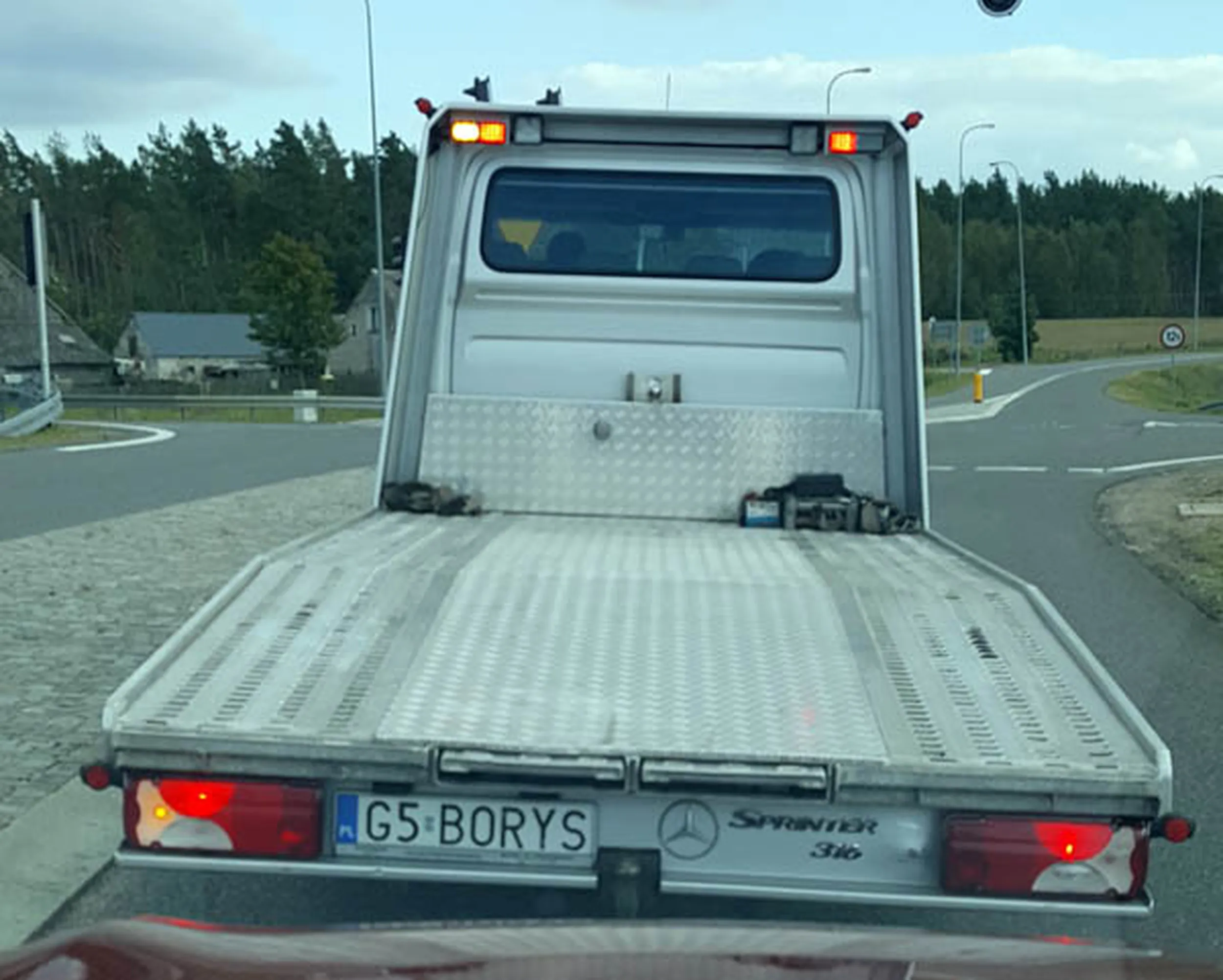 Fajny numer, blacha G5 BORYS