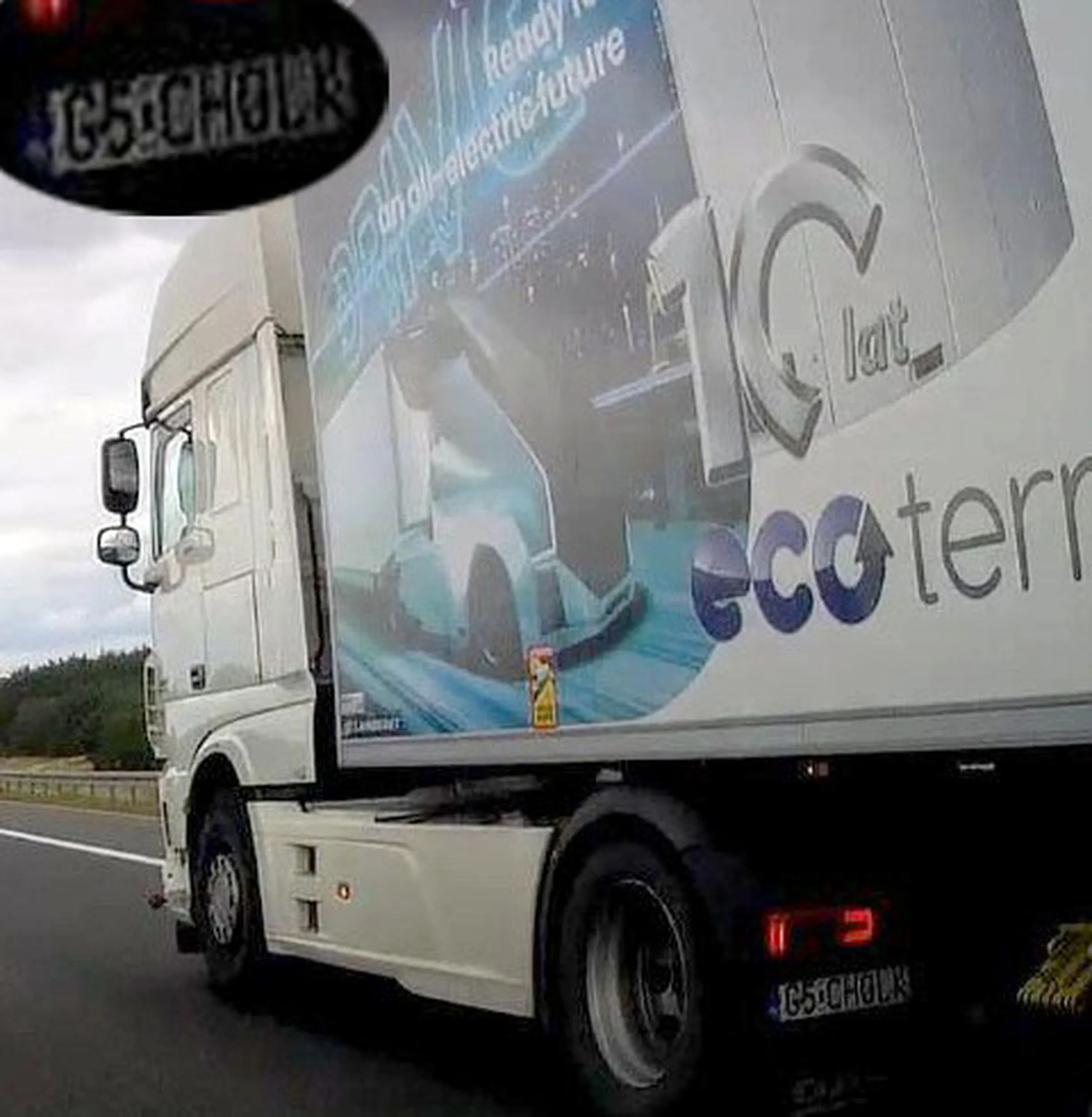 Fajny numer, blacha G5 CHOLK