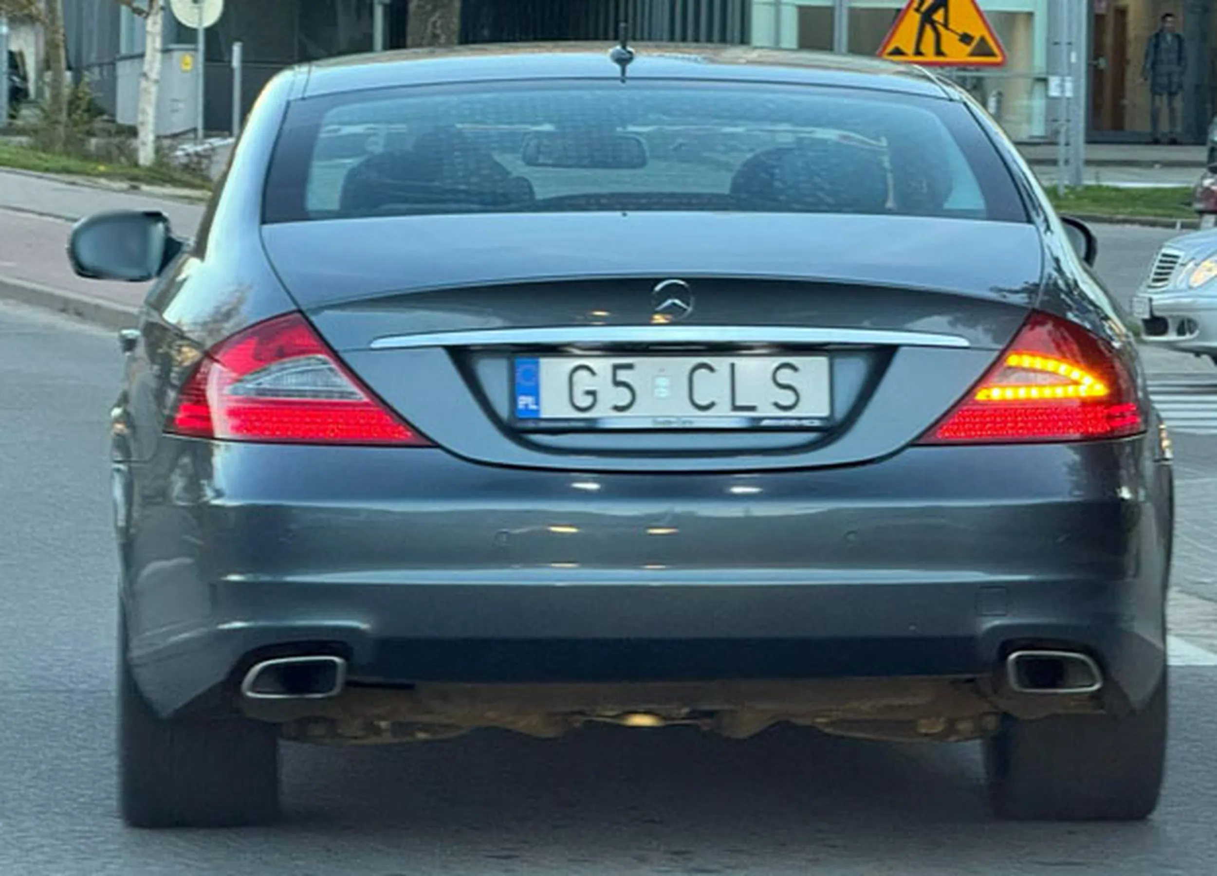 Fajny numer, blacha G5 CLS