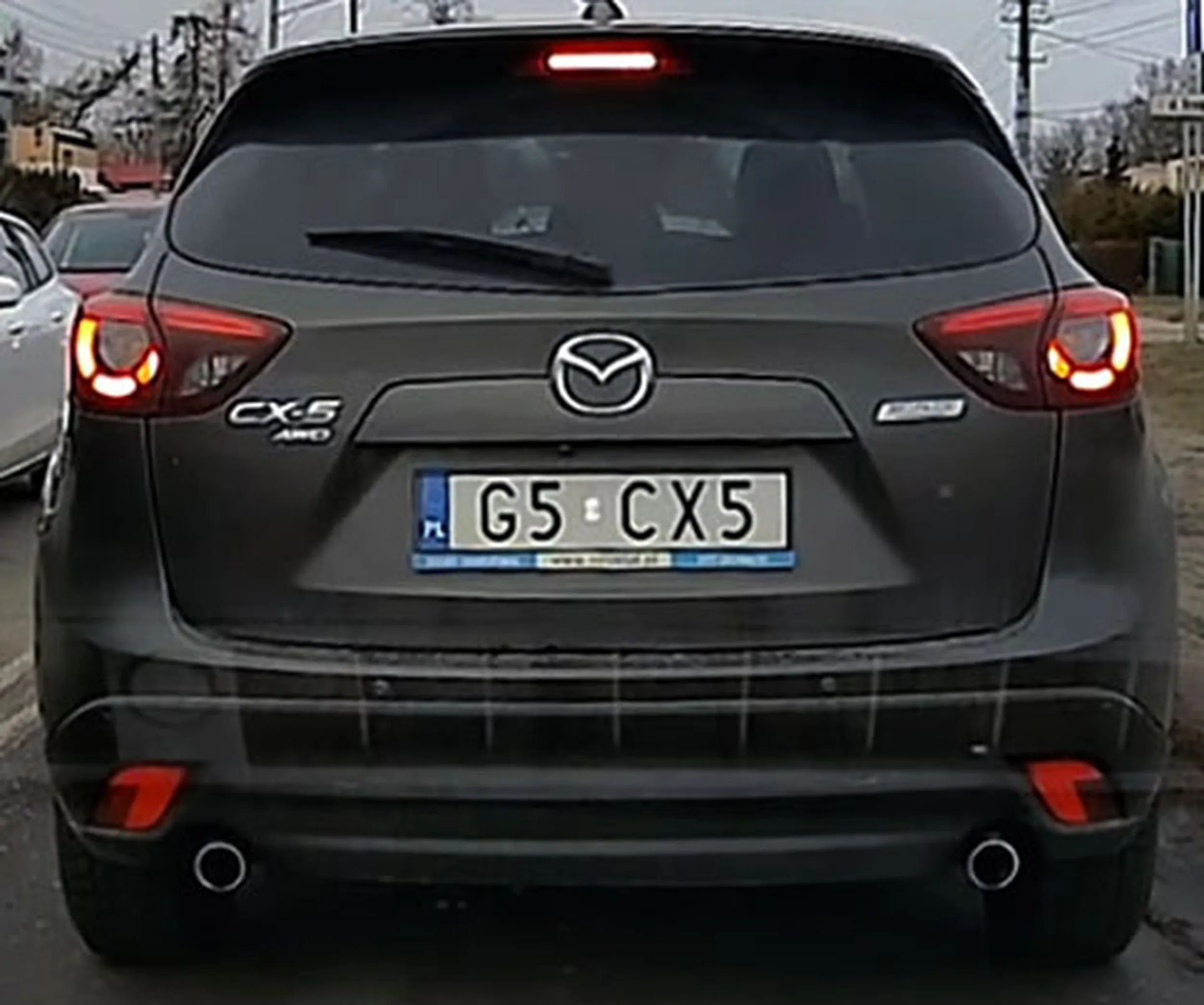 Fajny numer, blacha G5 CX5