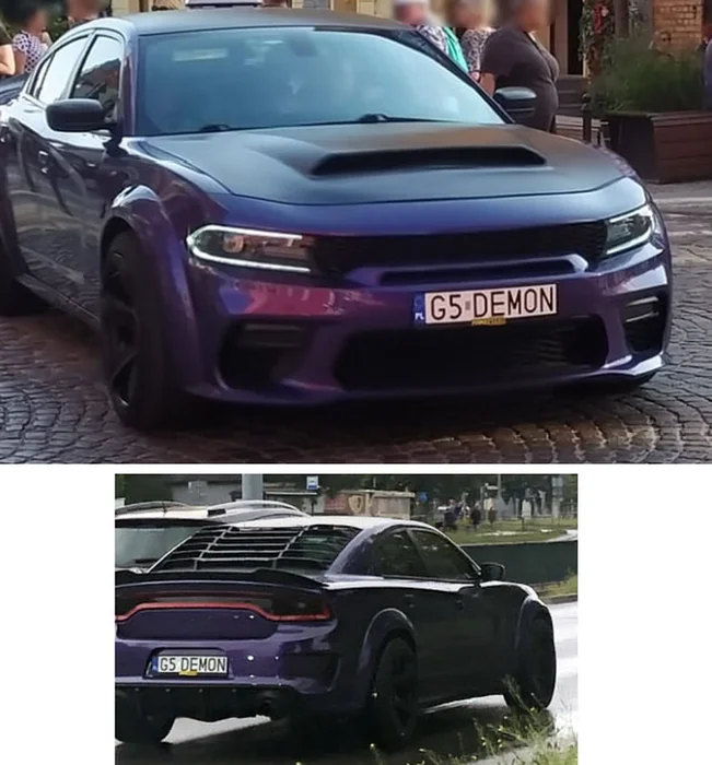 Fajny numer, blacha G5 DEMON