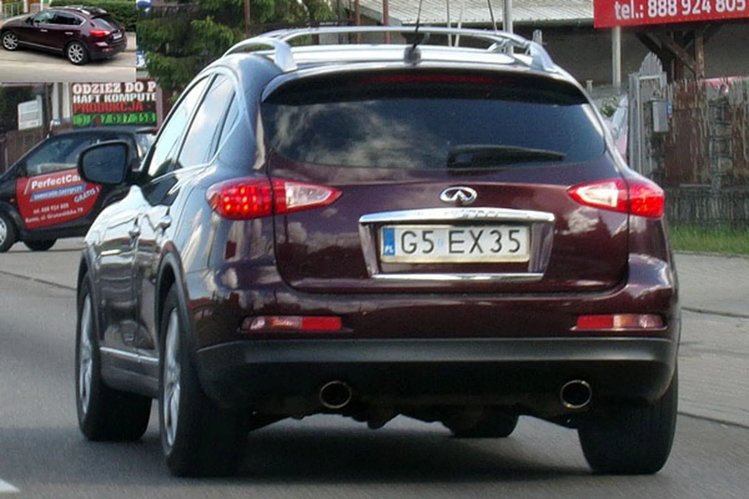 Fajny numer, blacha G5 EX35